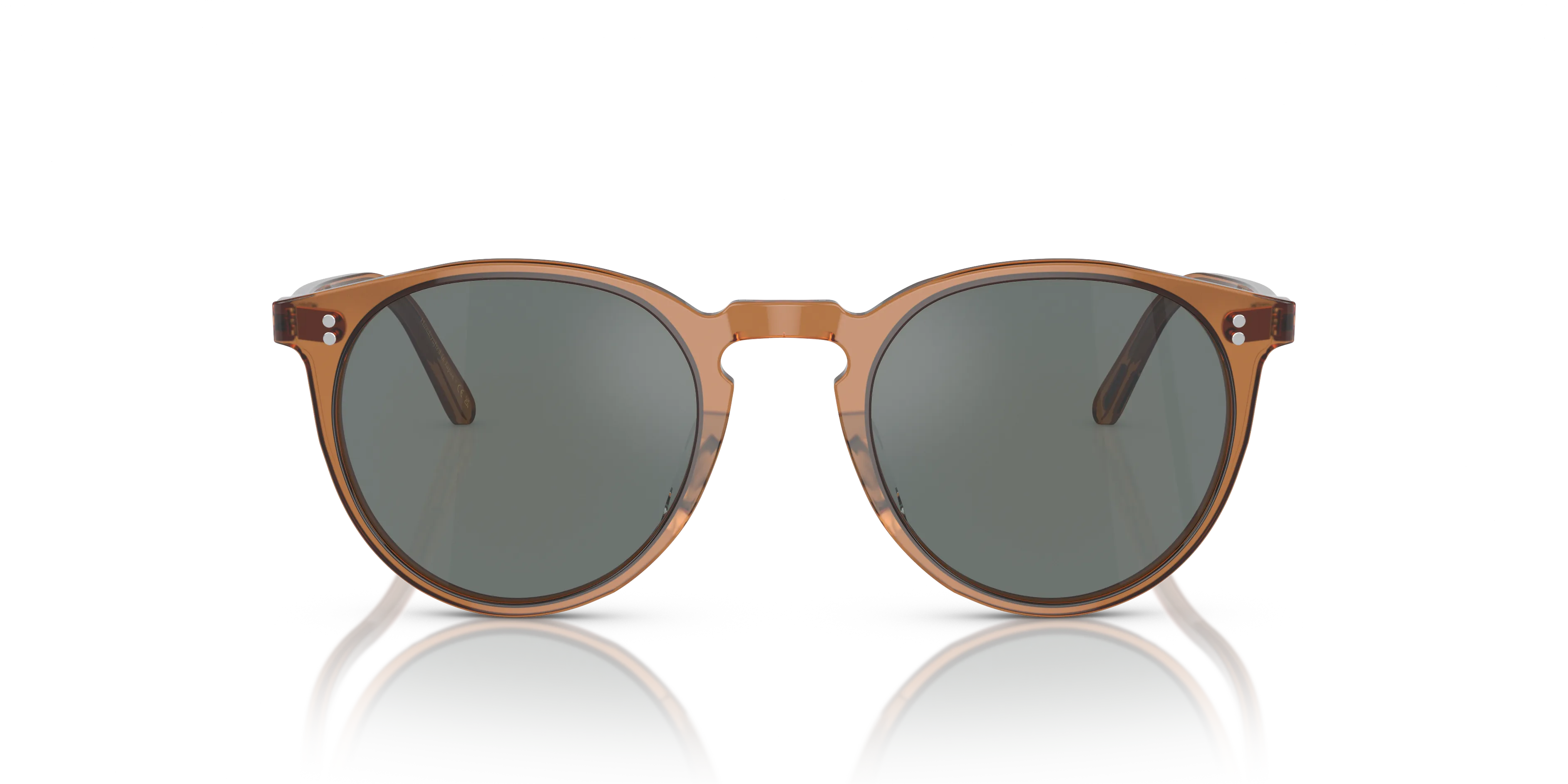 Oliver Peoples OV5183S O'MALLEY SUN 1783W5 Occhiali da sole Acetato Marrone Blu Pantos Normale - immagine 3