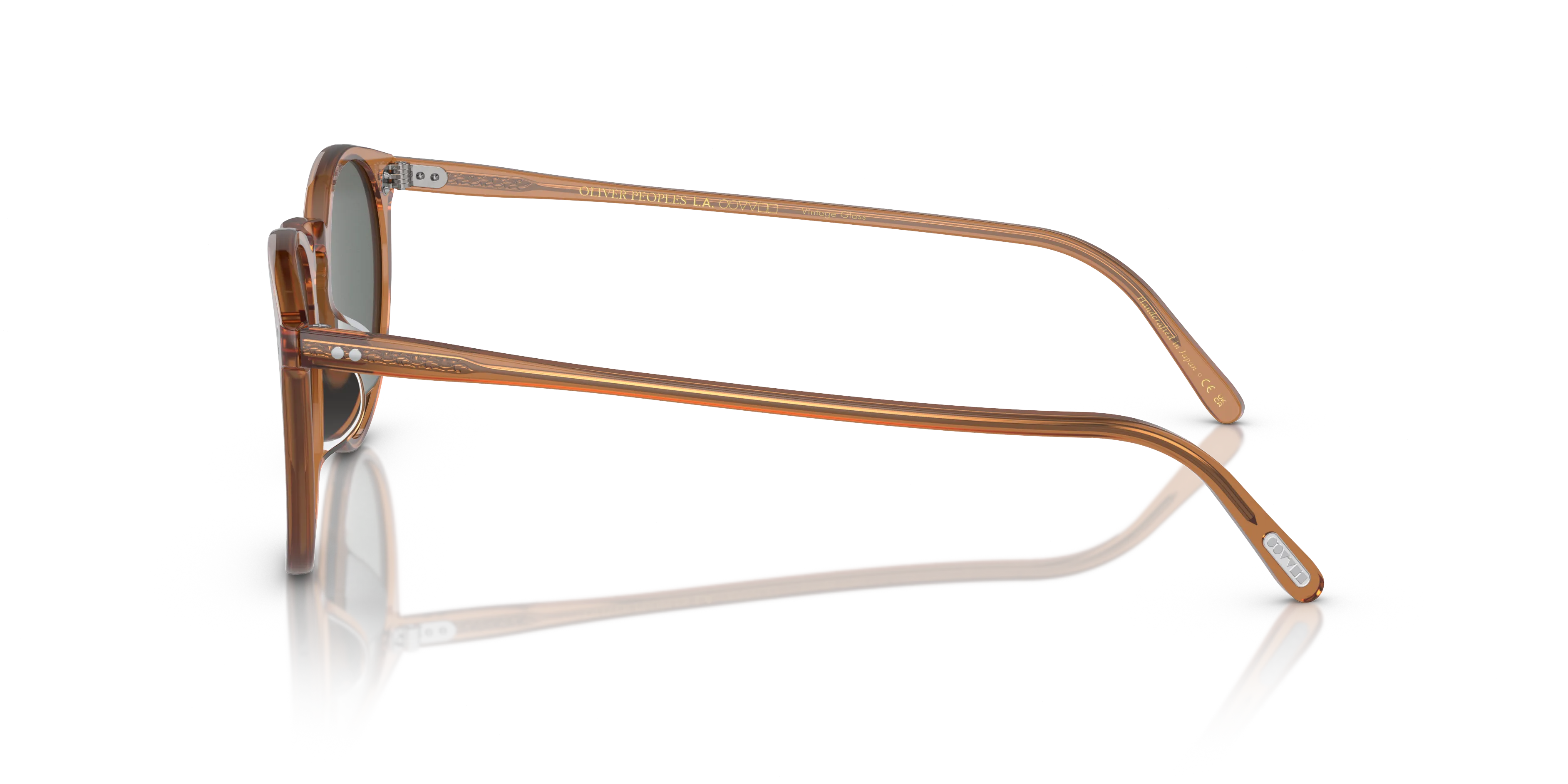 Oliver Peoples OV5183S O'MALLEY SUN 1783W5 Occhiali da sole Acetato Marrone Blu Pantos Normale - immagine 4
