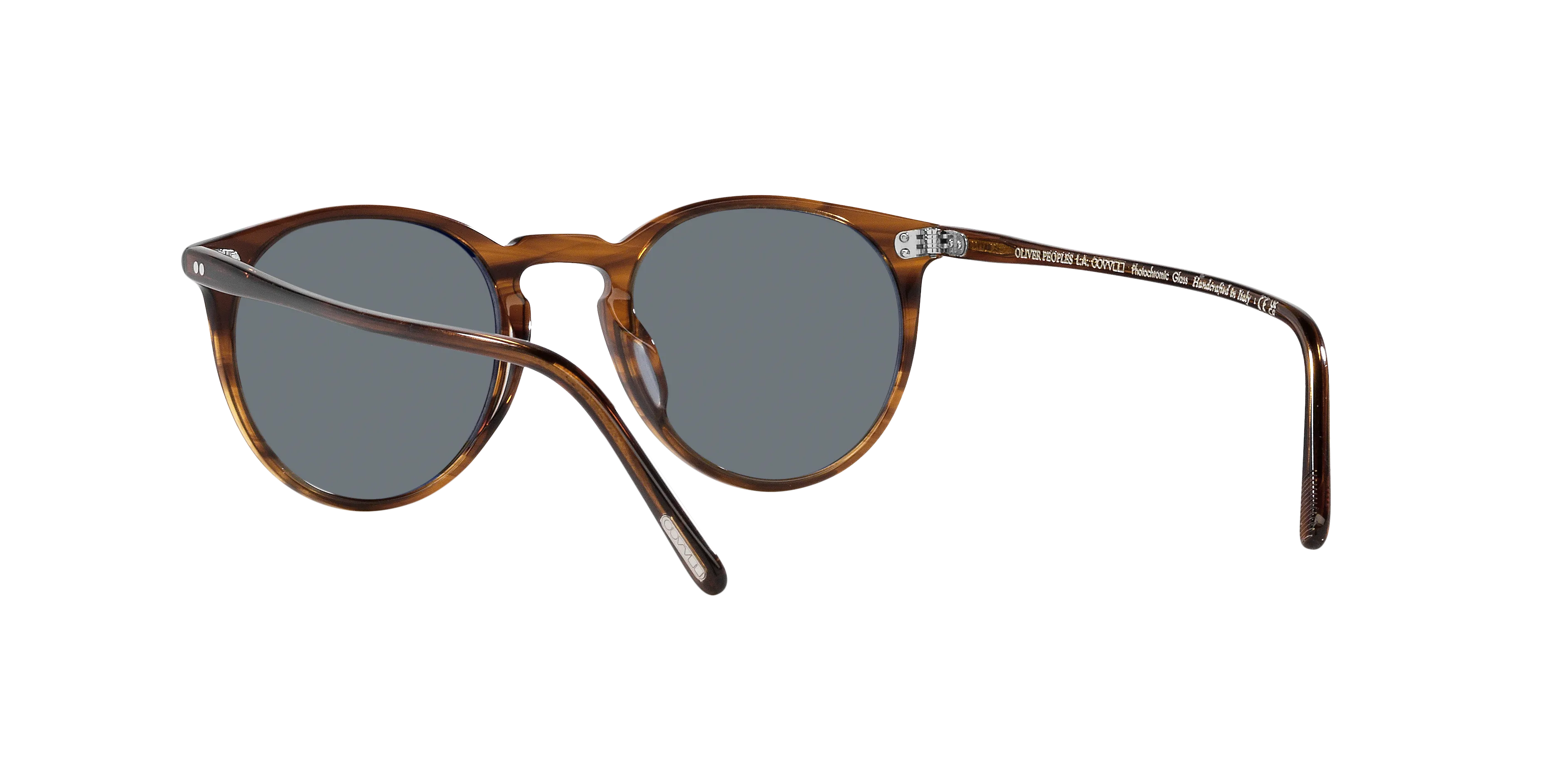 Oliver Peoples OV5183S O'MALLEY SUN 1724R8 Occhiali da sole Acetato Marrone Grigio Pantos Fotocromatiche - immagine 4