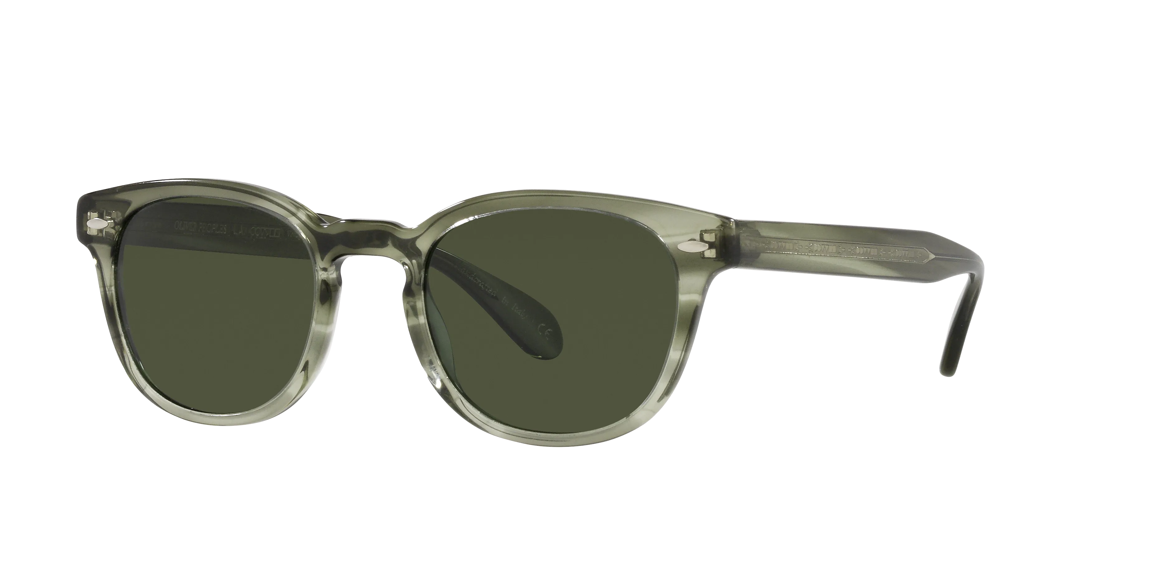 Oliver Peoples OV5036S SHELDRAKE SUN 170552 Occhiali da sole Acetato Verde Verde G15 Pantos Normale - immagine 1