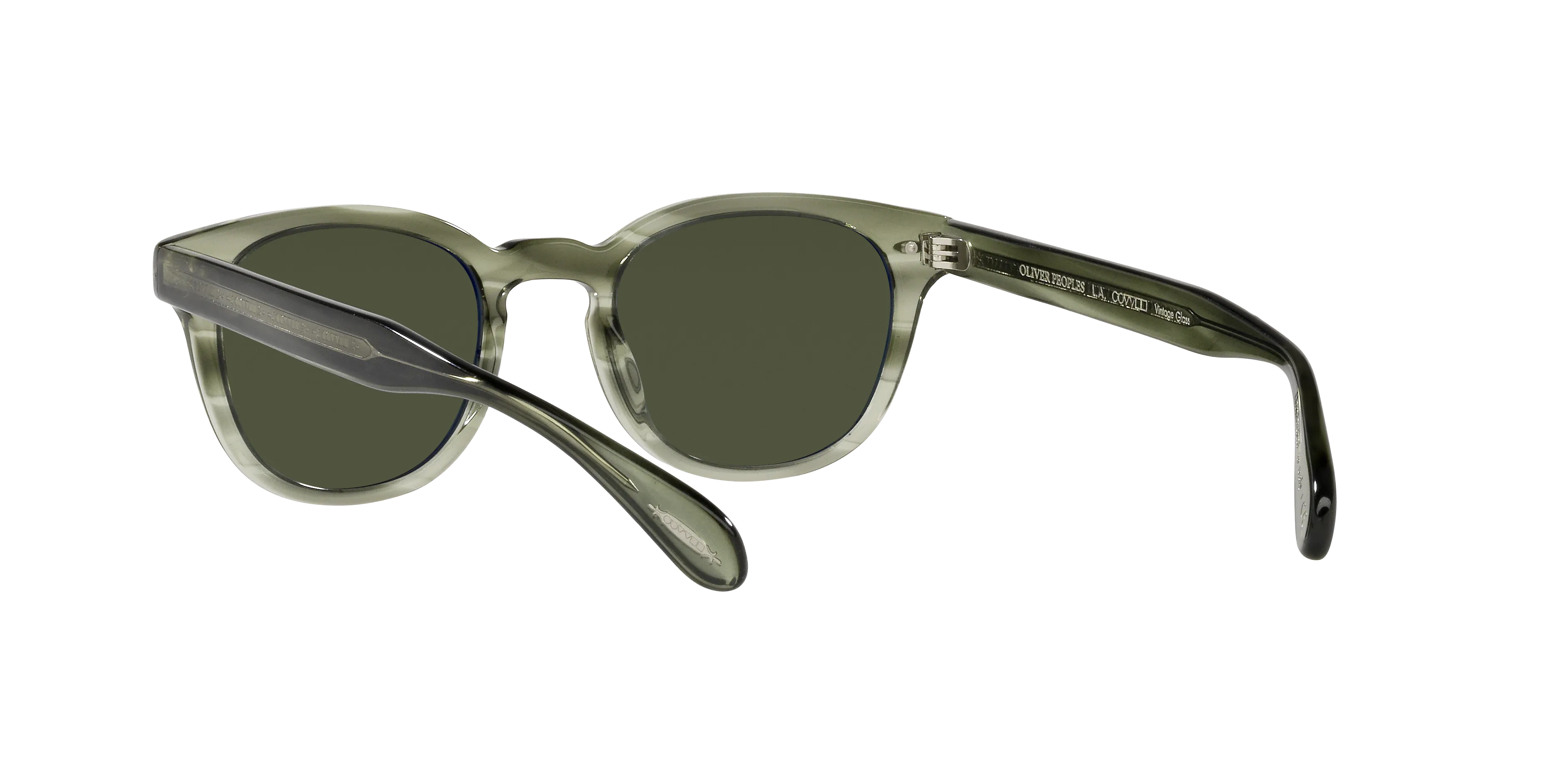 Oliver Peoples OV5036S SHELDRAKE SUN 170552 Occhiali da sole Acetato Verde Verde G15 Pantos Normale - immagine 4