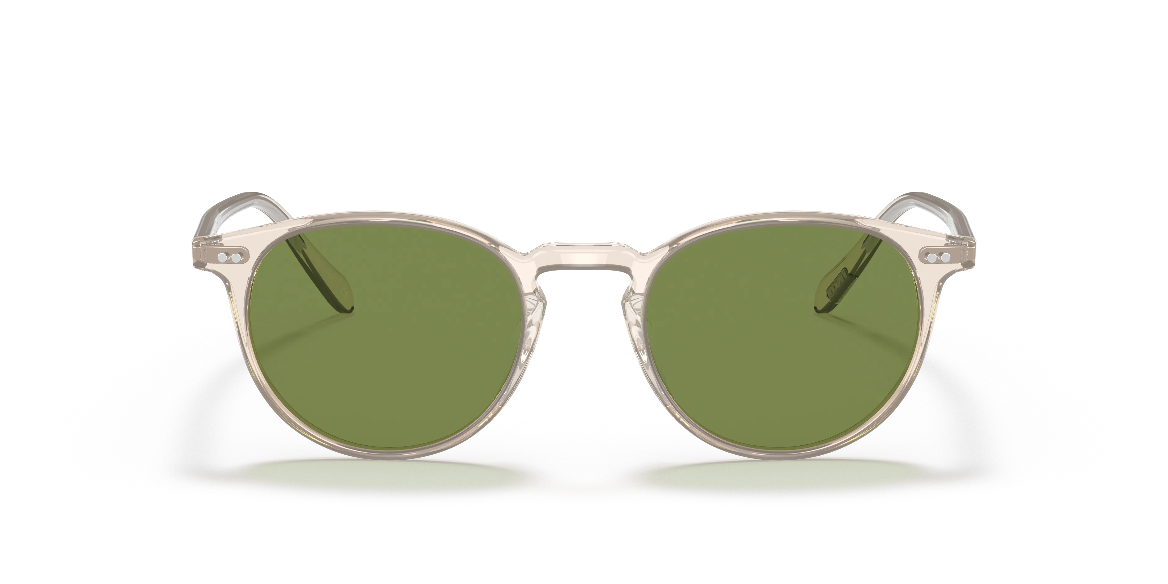 Oliver Peoples OV5004SU Riley Sun 109452 Occhiali da sole Acetato Giallo Verde Pantos Normale - immagine 3