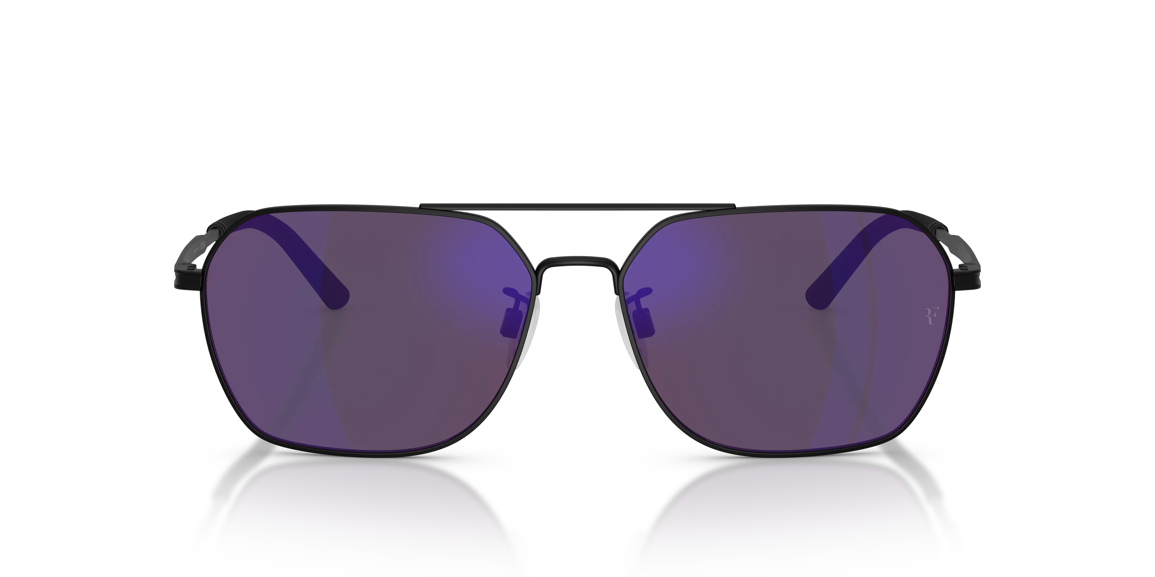 Oliver Peoples OV1377S R-17 50624V Occhiali da sole Acciaio Nero Viola Geometrica Normale - immagine 3