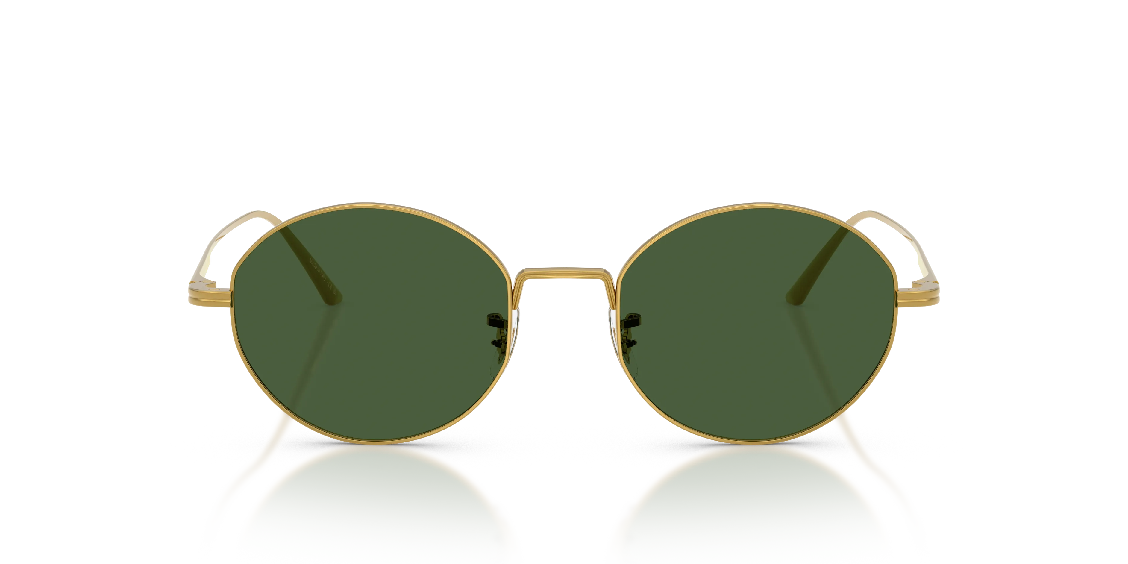 Oliver Peoples OV1376S 1994C 533271 Occhiali da sole Metallo Oro Verde Rotonda Normale - immagine 3