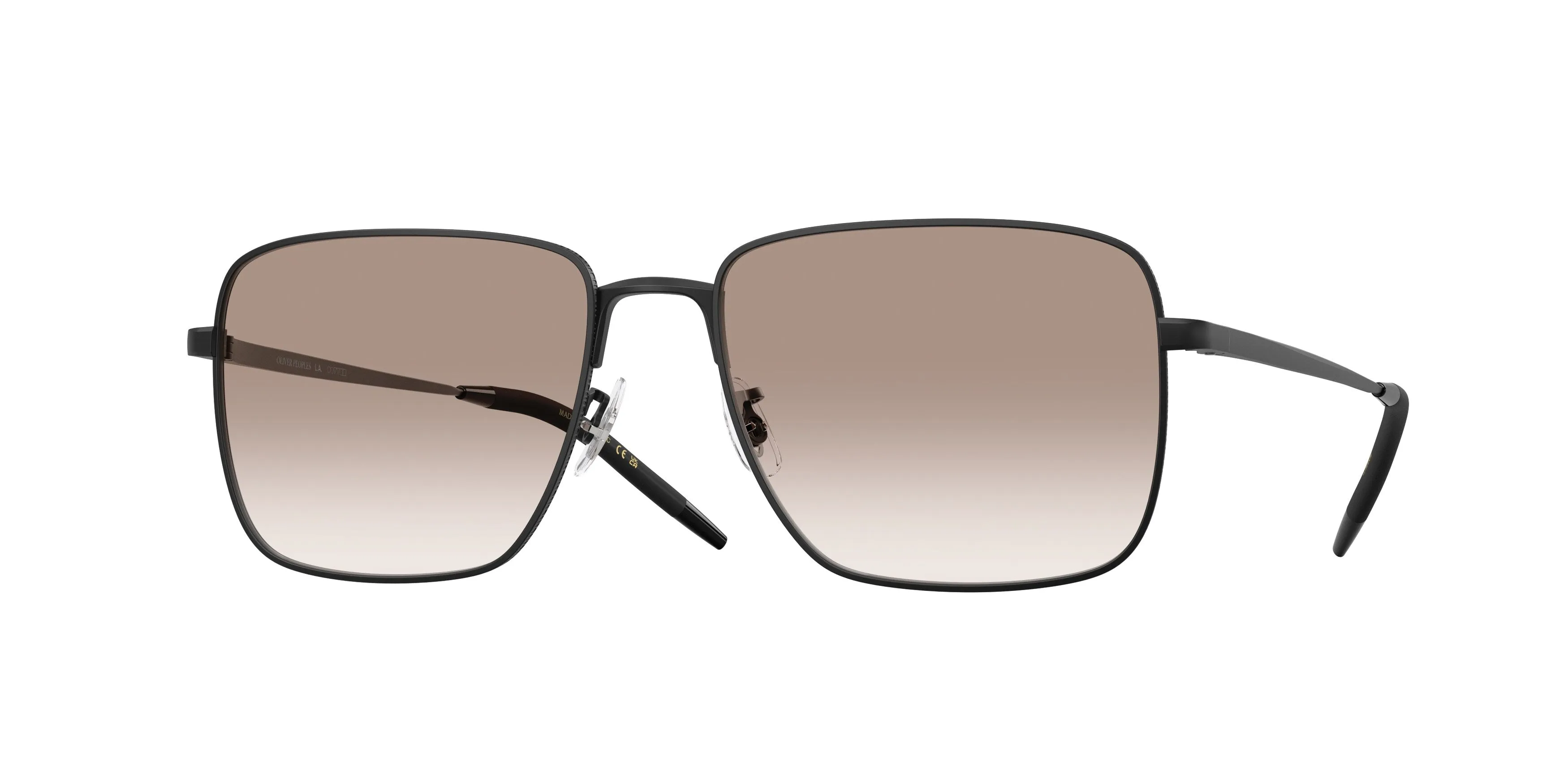 Oliver Peoples OV1374T WELSTON 5062 Montature da vista Titanio Nero Marrone Squadrata Normale - immagine 1