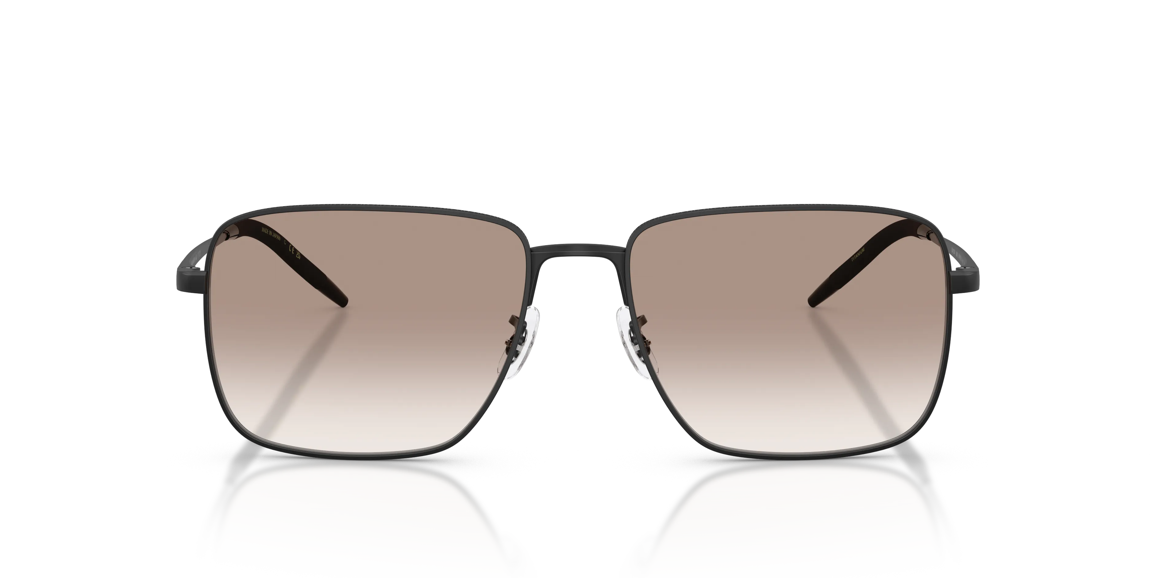 Oliver Peoples OV1374T WELSTON 5062 Montature da vista Titanio Nero Marrone Squadrata Normale - immagine 3