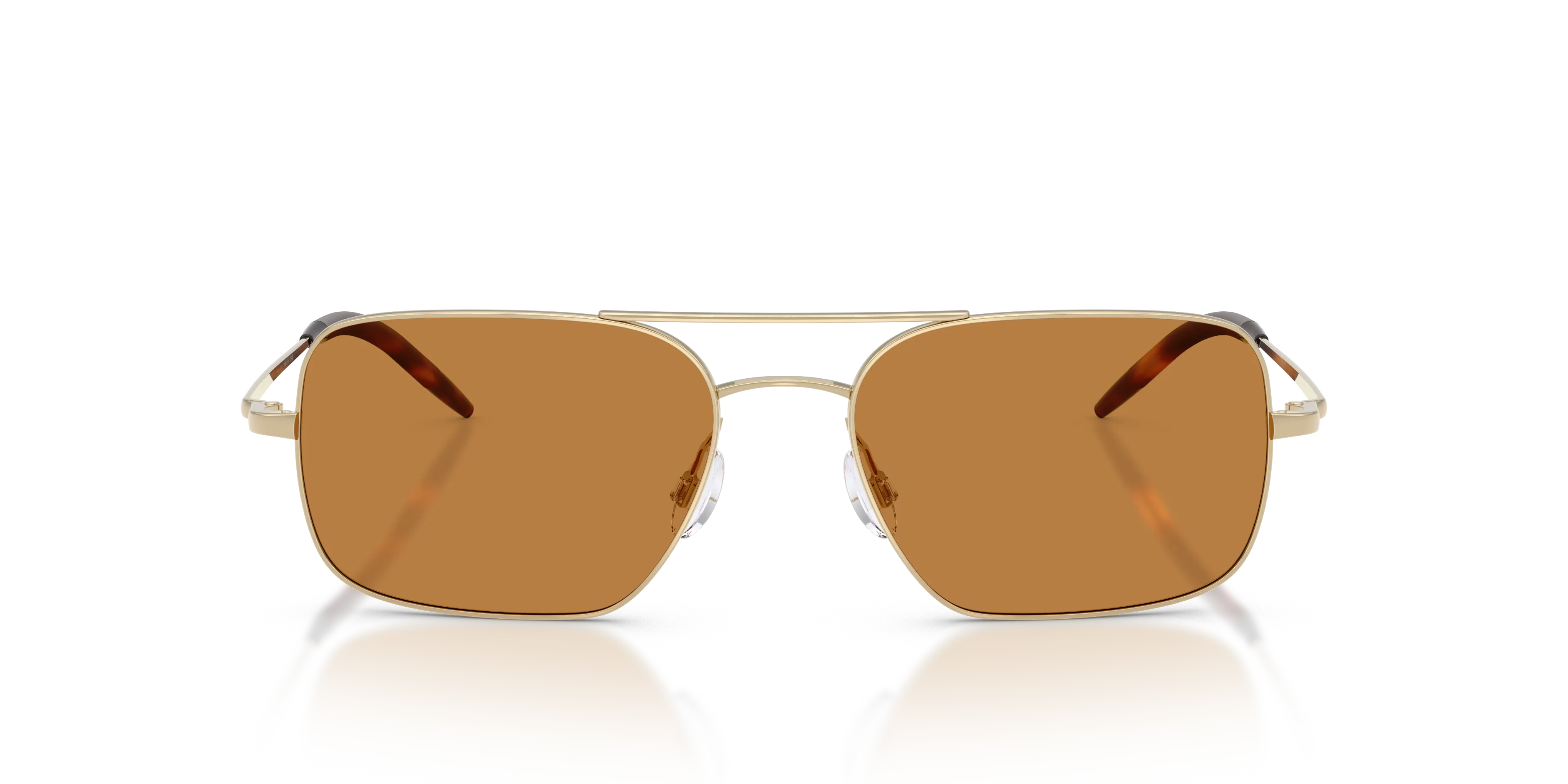 Oliver Peoples OV1373S VICTORY II 503553 Occhiali da sole Metallo Oro Arancione Squadrata Normale - immagine 3