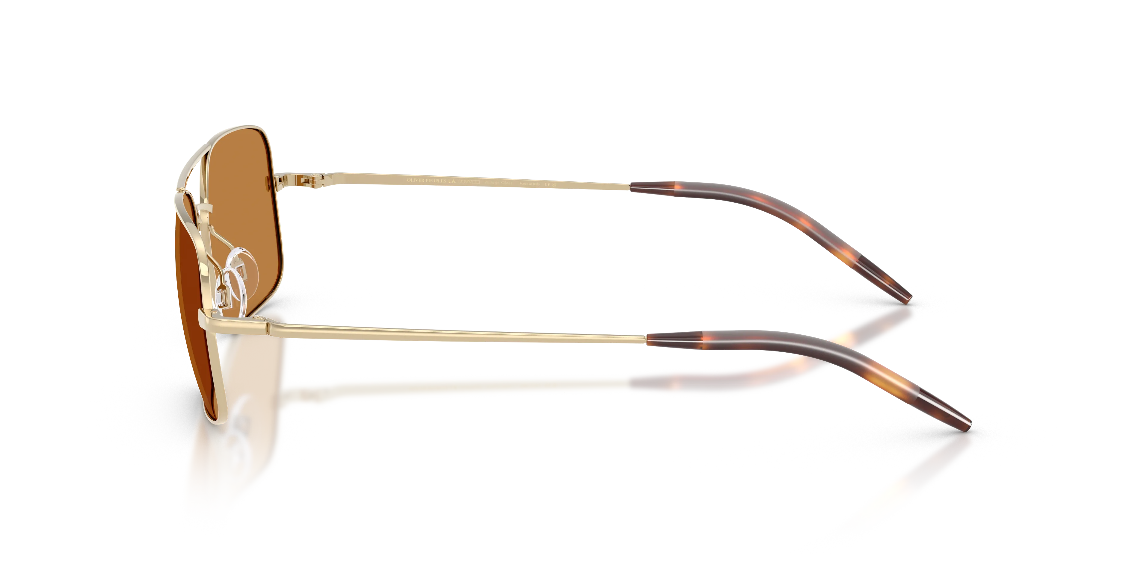 Oliver Peoples OV1373S VICTORY II 503553 Occhiali da sole Metallo Oro Arancione Squadrata Normale - immagine 4