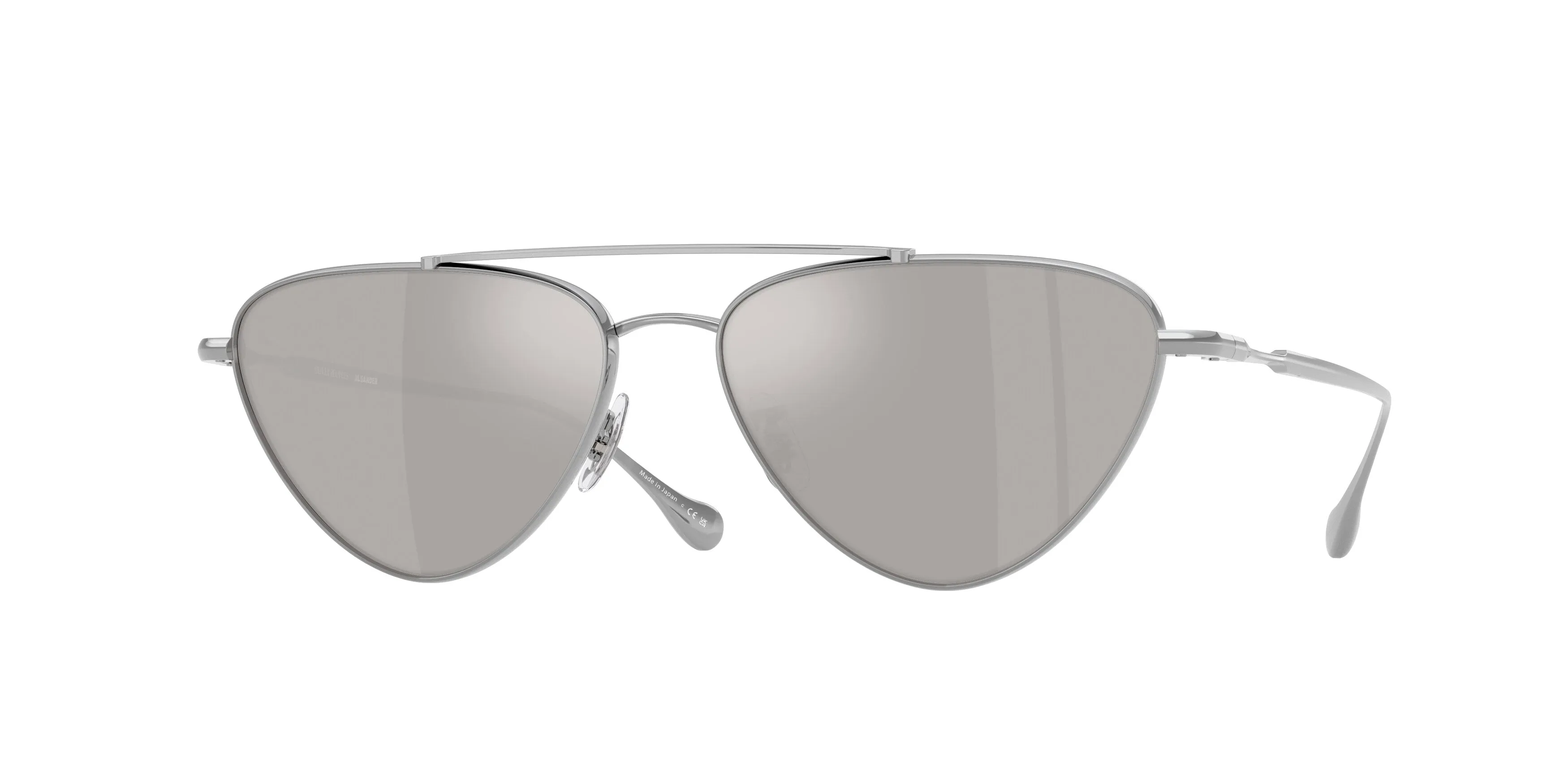 Oliver Peoples x Jil Sander OV1369ST EDITION 1 5036AP Occhiali da sole Titanio Argento Argento Cat Eye Normale - immagine 1