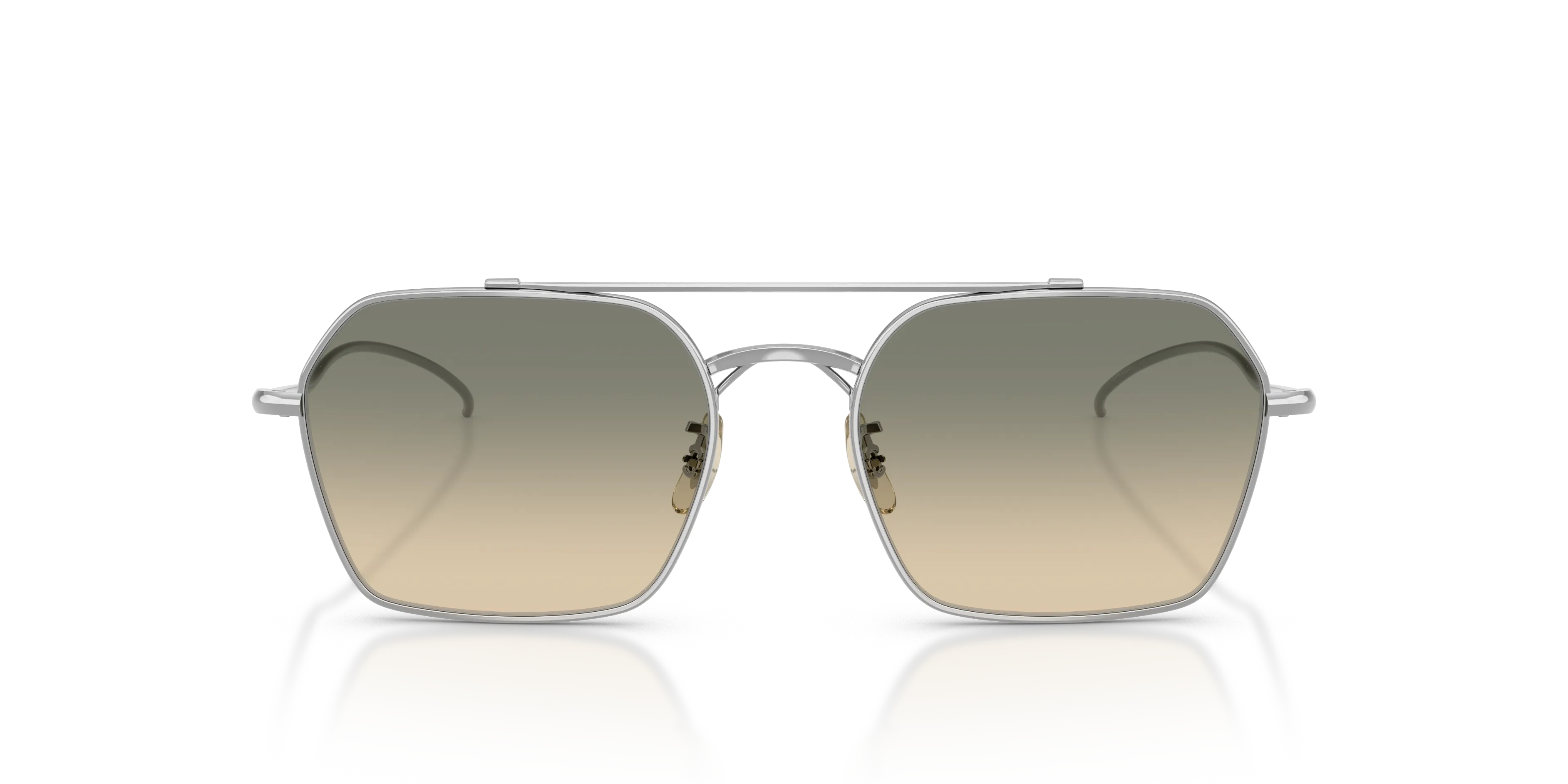 Oliver Peoples OV1365ST TK-15 5036Z1 Occhiali da sole Titanio Argento Marrone Geometrica Fotocromatiche - immagine 3