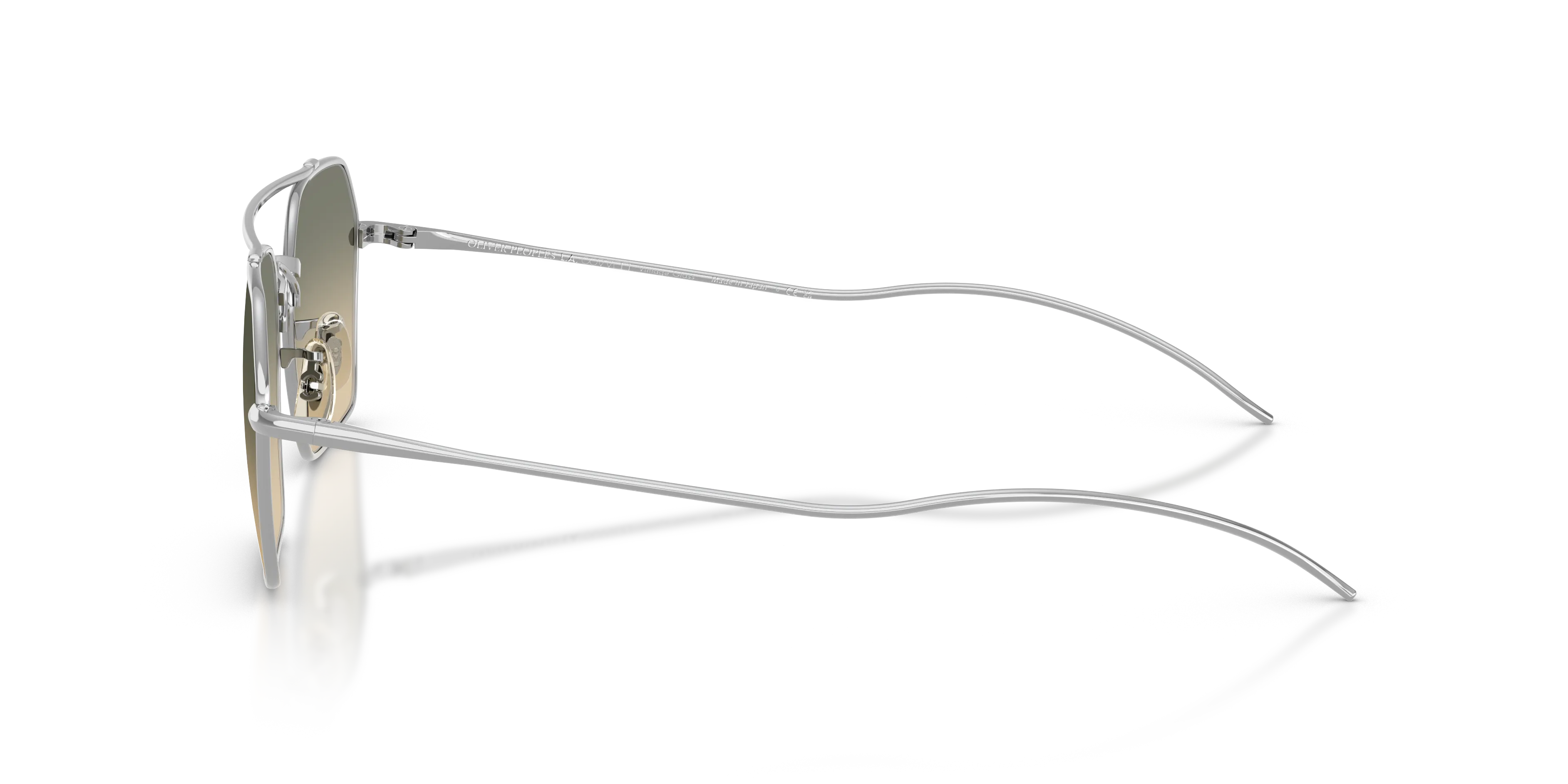Oliver Peoples OV1365ST TK-15 5036Z1 Occhiali da sole Titanio Argento Marrone Geometrica Fotocromatiche - immagine 4