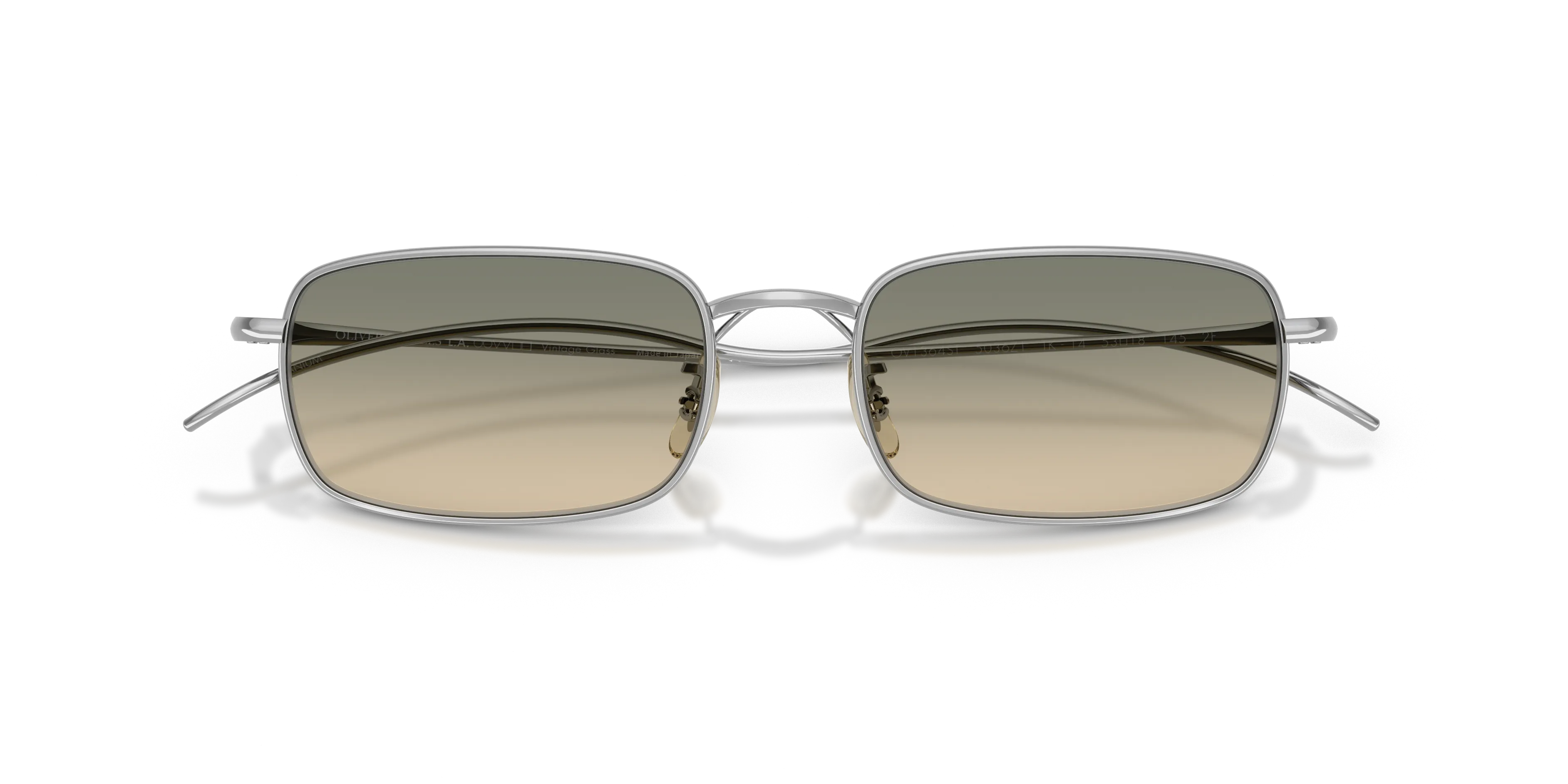Oliver Peoples OV1364ST TK-14 5036Z1 Occhiali da sole Titanio Argento Marrone Squadrata Fotocromatiche - immagine 2