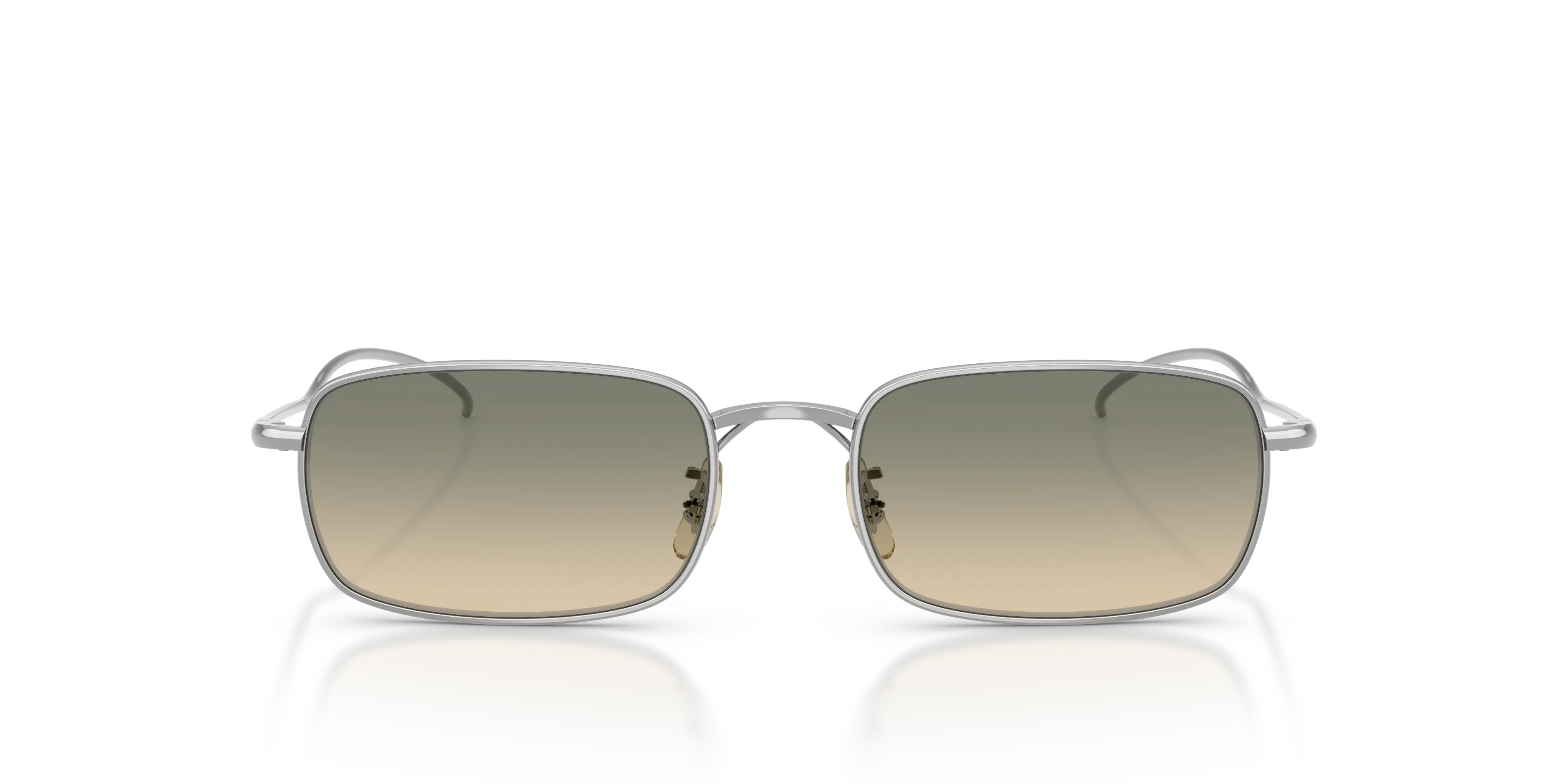 Oliver Peoples OV1364ST TK-14 5036Z1 Occhiali da sole Titanio Argento Marrone Squadrata Fotocromatiche - immagine 3