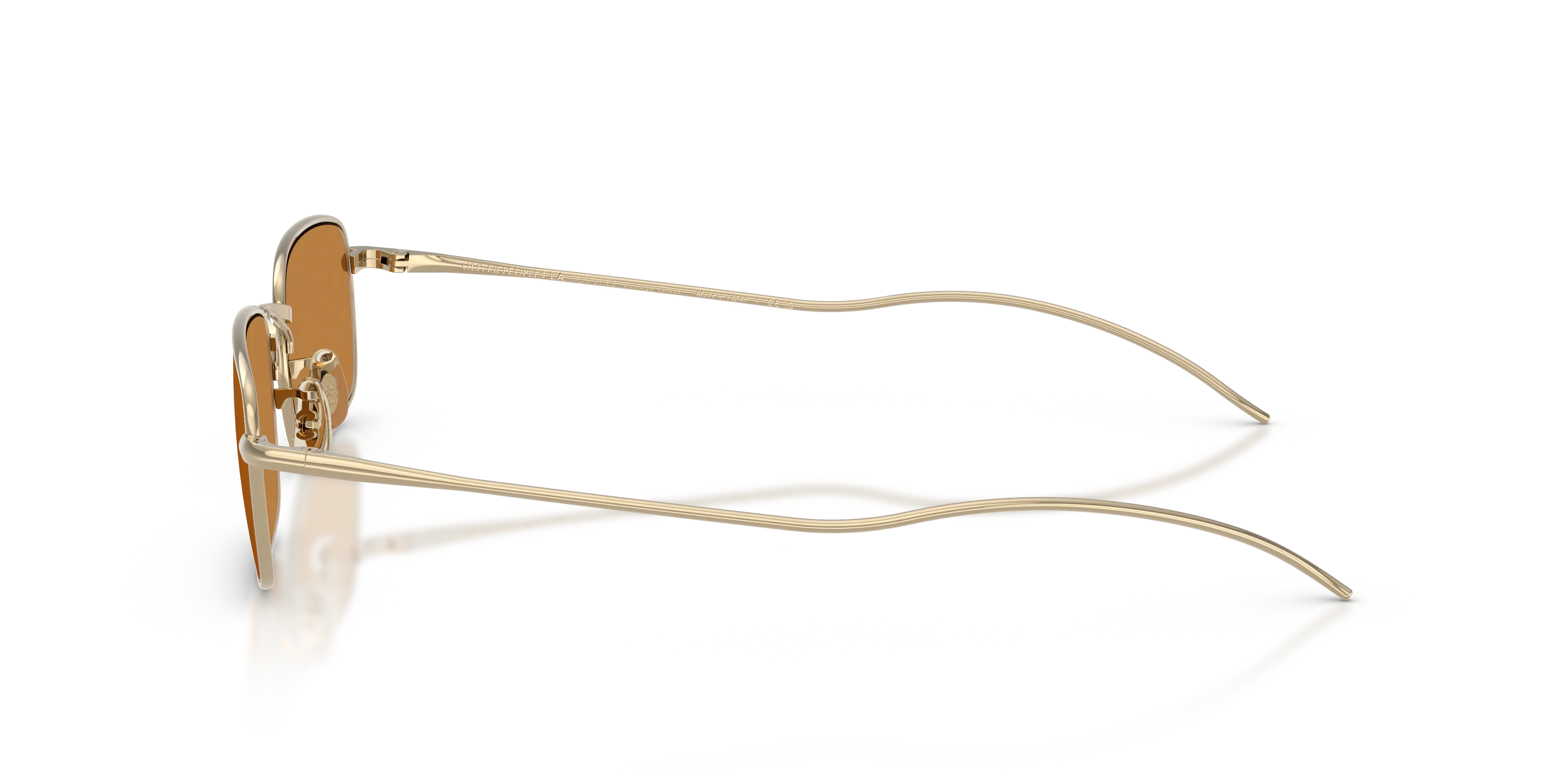 Oliver Peoples OV1364ST TK-14 503553 Occhiali da sole Titanio Oro Arancione Squadrata Normale - immagine 4