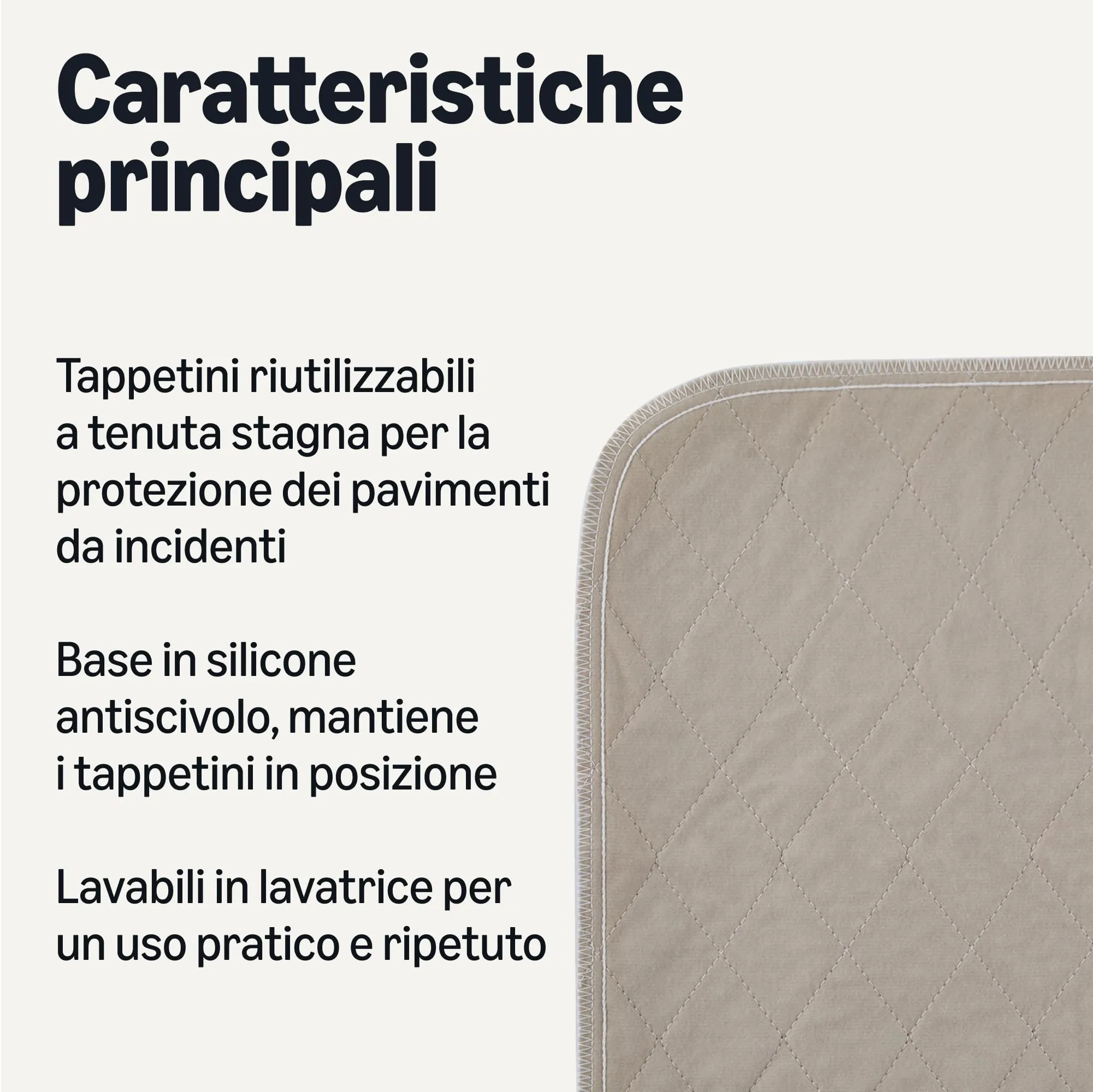 Amazon Basics, Confezione da 2 tappetini lavabili per cuccioli - immagine 2