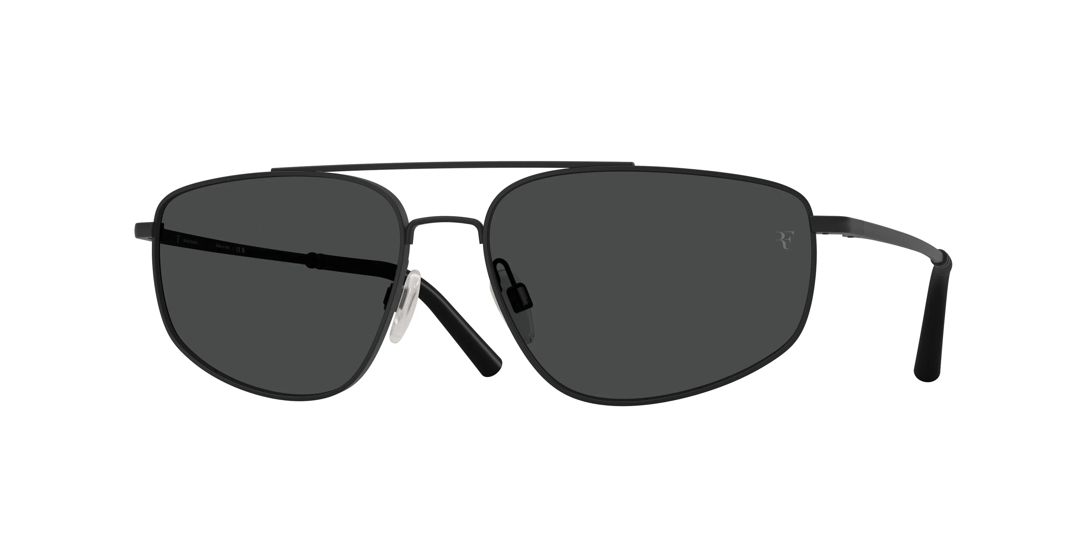 Oliver Peoples OV1361S R-14 506287 Occhiali da sole Metallo Nero Grigio Pilot Normale - immagine 1
