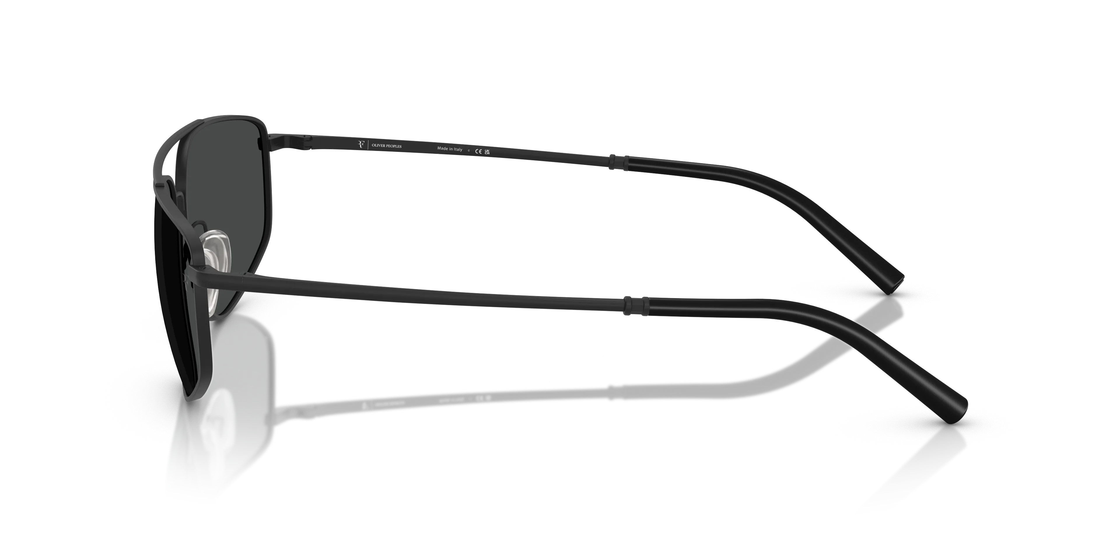 Oliver Peoples OV1361S R-14 506287 Occhiali da sole Metallo Nero Grigio Pilot Normale - immagine 4