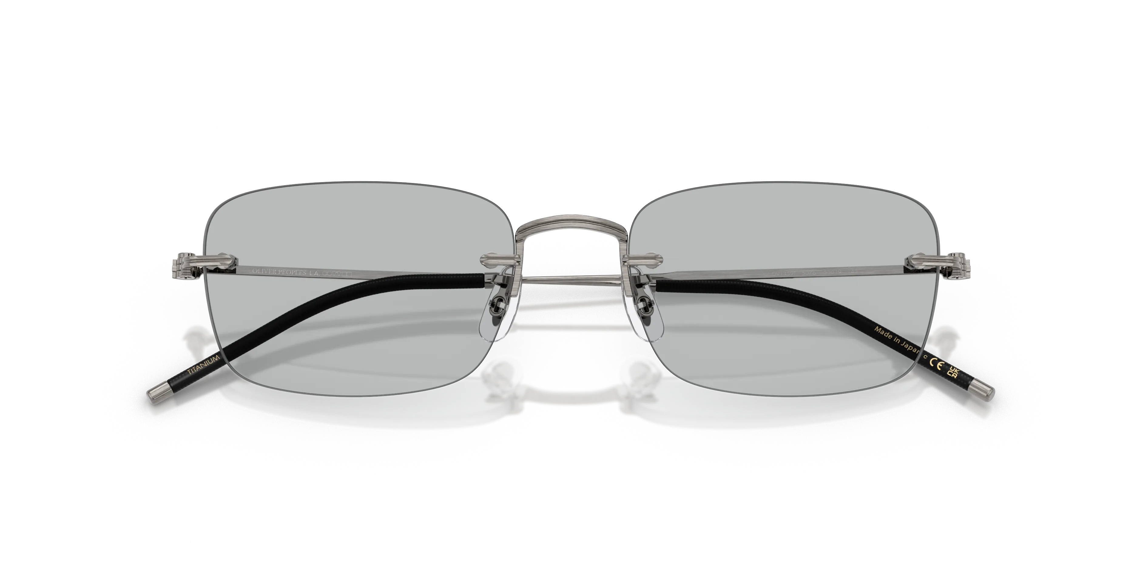 Oliver Peoples OV1359T TK-10 5076 Montature da vista Titanio Grigio Grigio Squadrata Normale - immagine 2