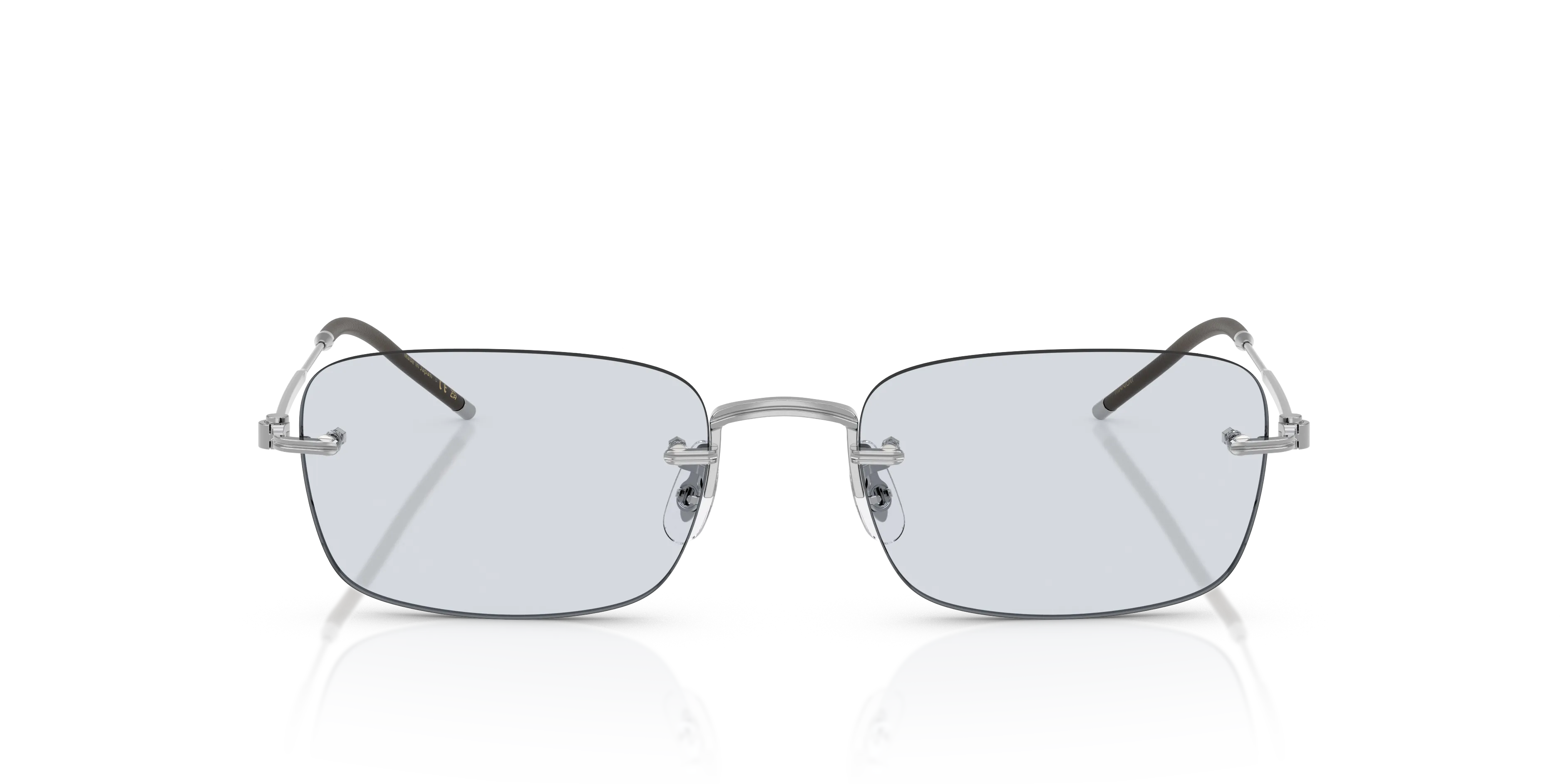 Oliver Peoples OV1359T TK-10 5036 Montature da vista Titanio Argento Azzurro Squadrata Normale - immagine 3
