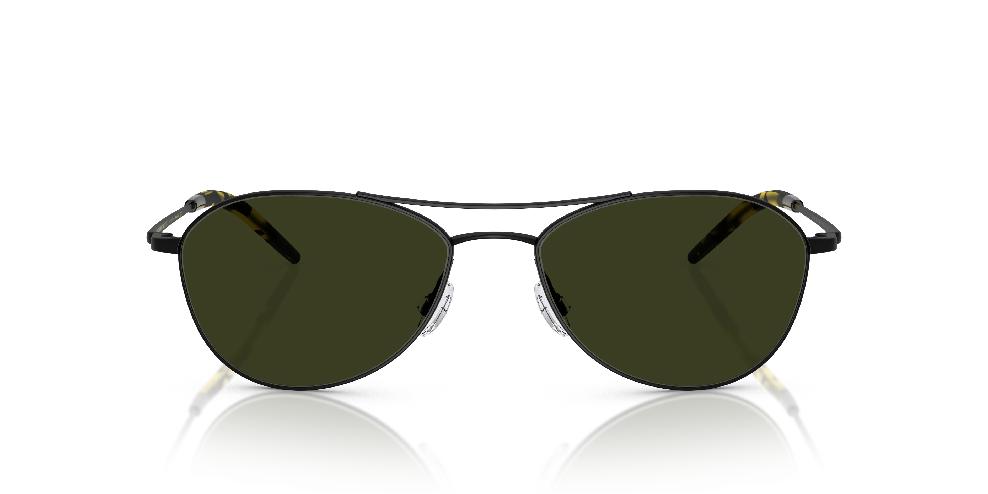 Oliver Peoples OV1358S AERO II 5062P1 Occhiali da sole Acciaio Nero Verde G15 Pilot Polarizzata - immagine 3