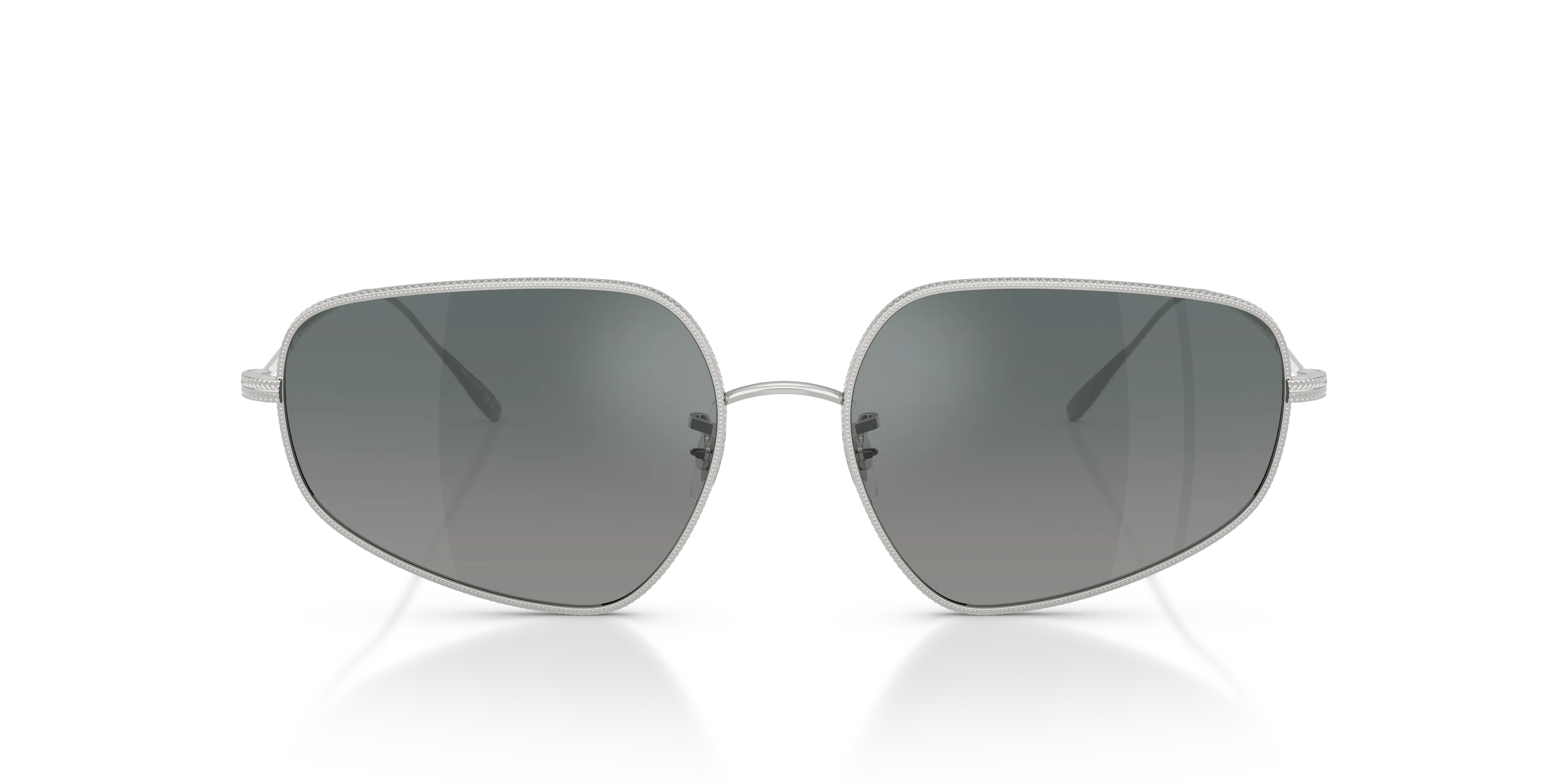 Oliver Peoples OV1356S EYLLA 50366I Occhiali da sole Metallo Argento Grigio Geometrica Normale - immagine 3