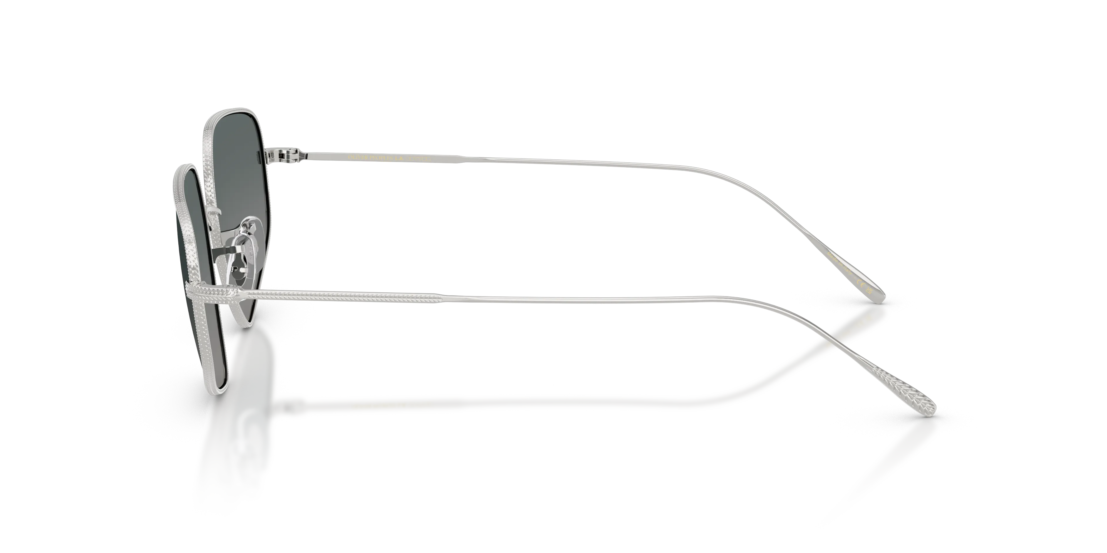 Oliver Peoples OV1356S EYLLA 50366I Occhiali da sole Metallo Argento Grigio Geometrica Normale - immagine 4