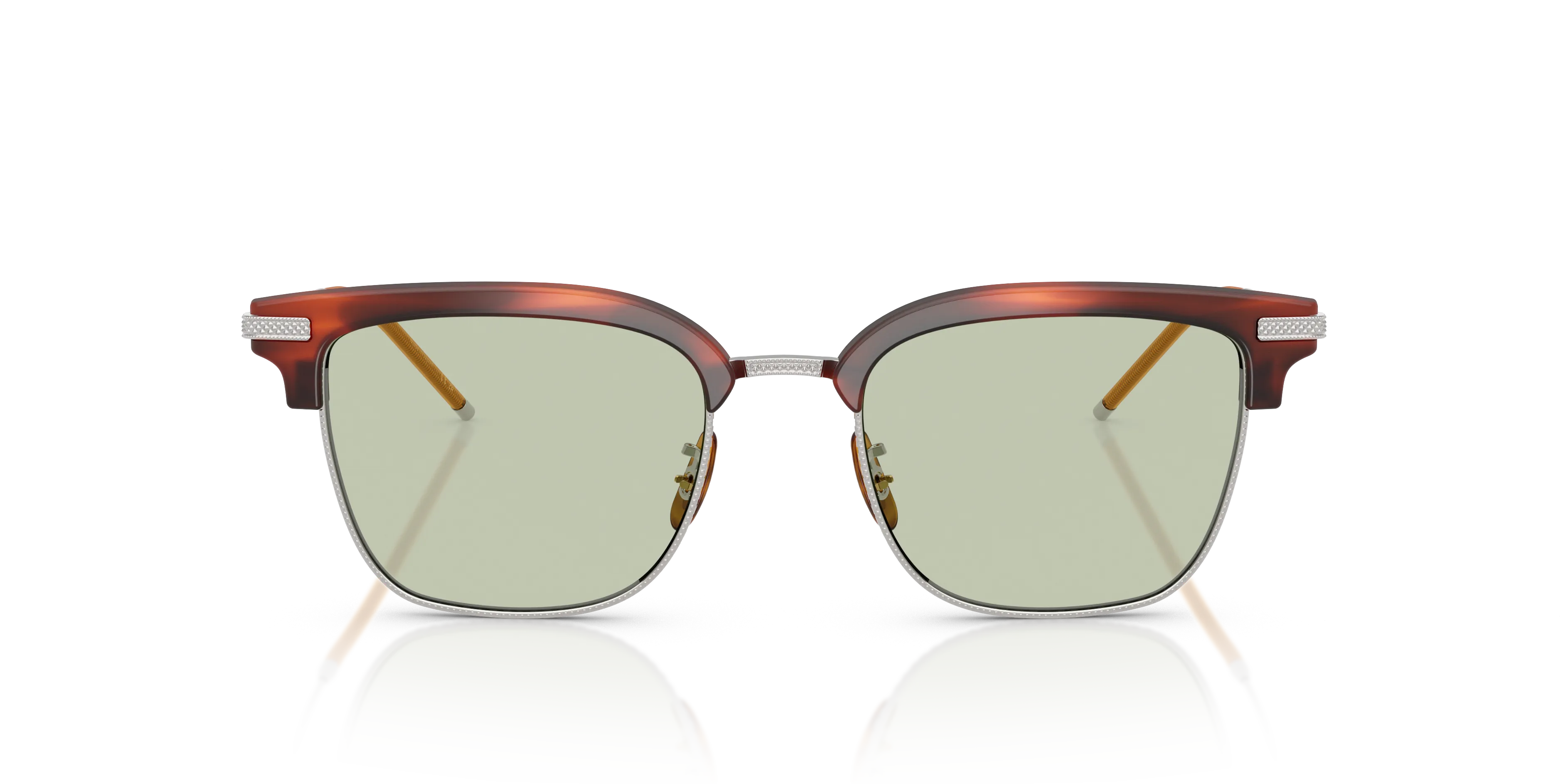 Oliver Peoples OV1354T TK-12 5254 Montature da vista Titanio Argento Verde Squadrata Normale - immagine 3