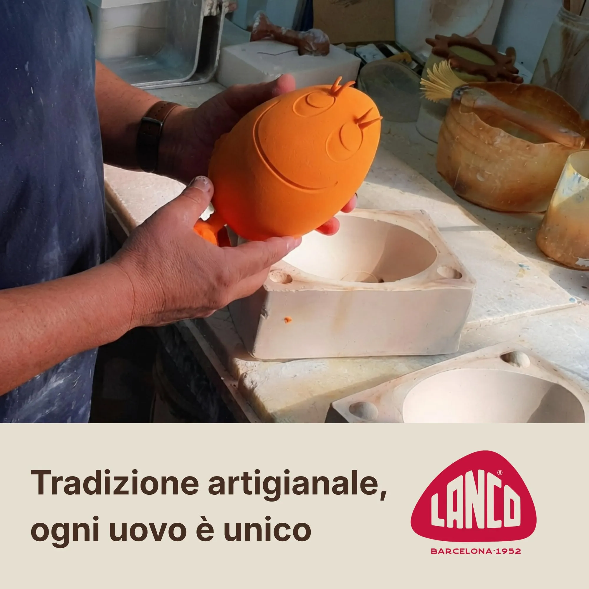 Lanco Uovo Zucca, Gioco Cane Caucciù Naturale con Suono - immagine 8