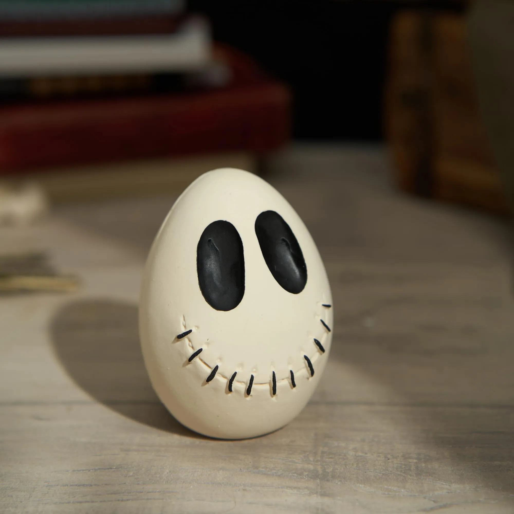 Lanco Uovo Maschera Halloween, Gioco Cane Caucciù Naturale con Suono - immagine 9