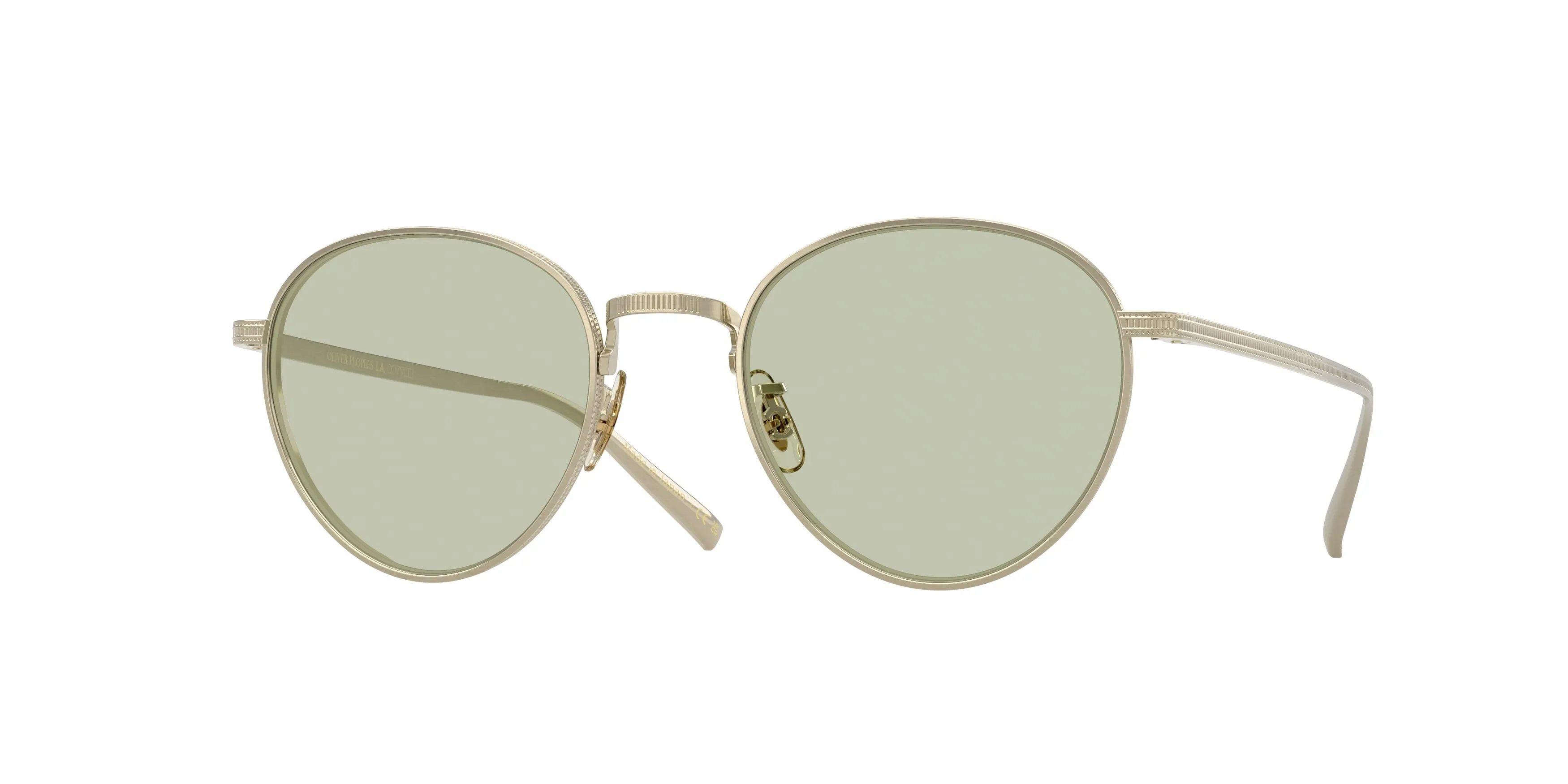 Oliver Peoples OV1350T KESNER 5252 Montature da vista Titanio Oro Verde Pantos Normale - immagine 1