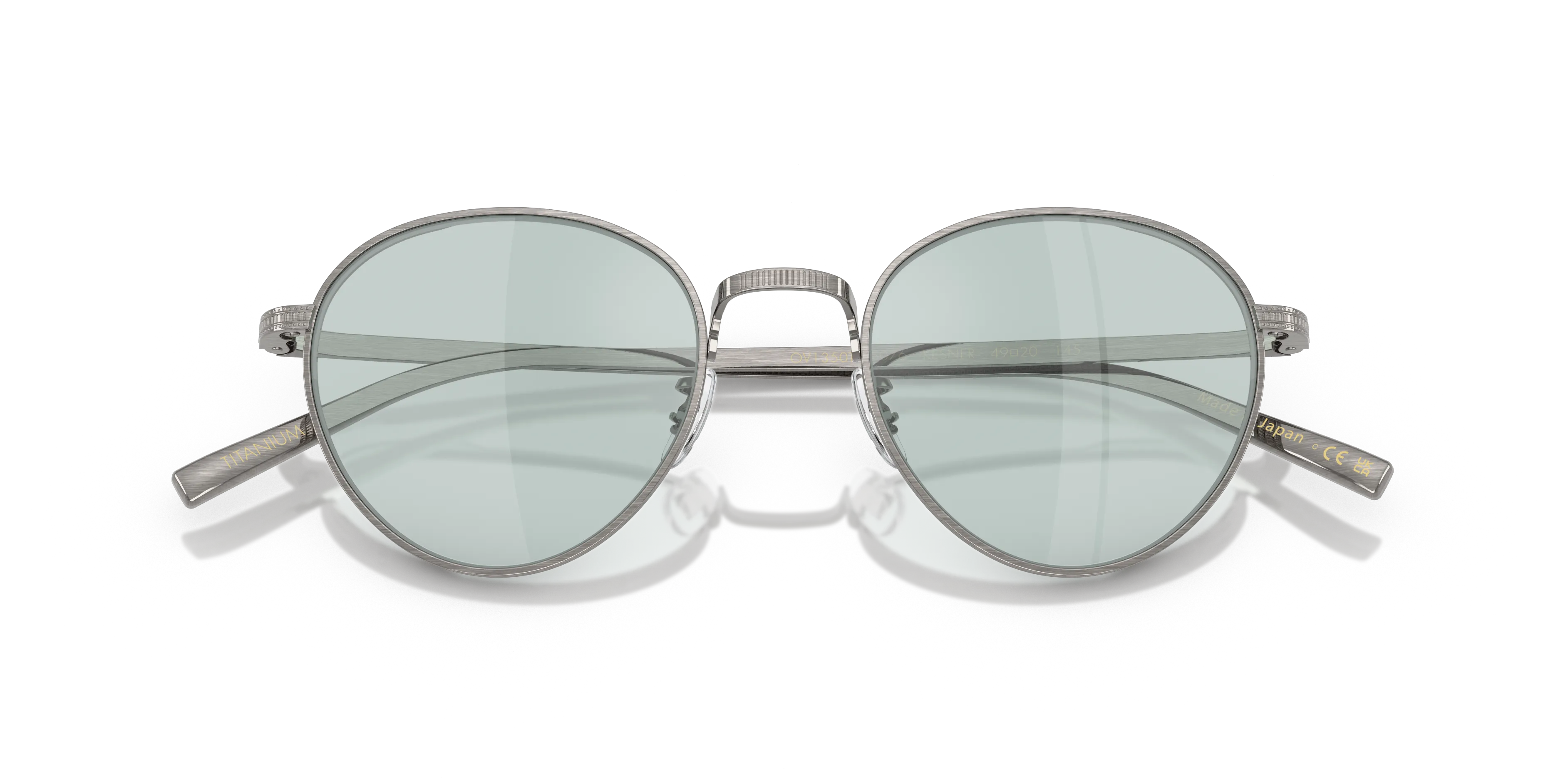 Oliver Peoples OV1350T KESNER 5076 Montature da vista Titanio Grigio Blu Pantos Normale - immagine 2