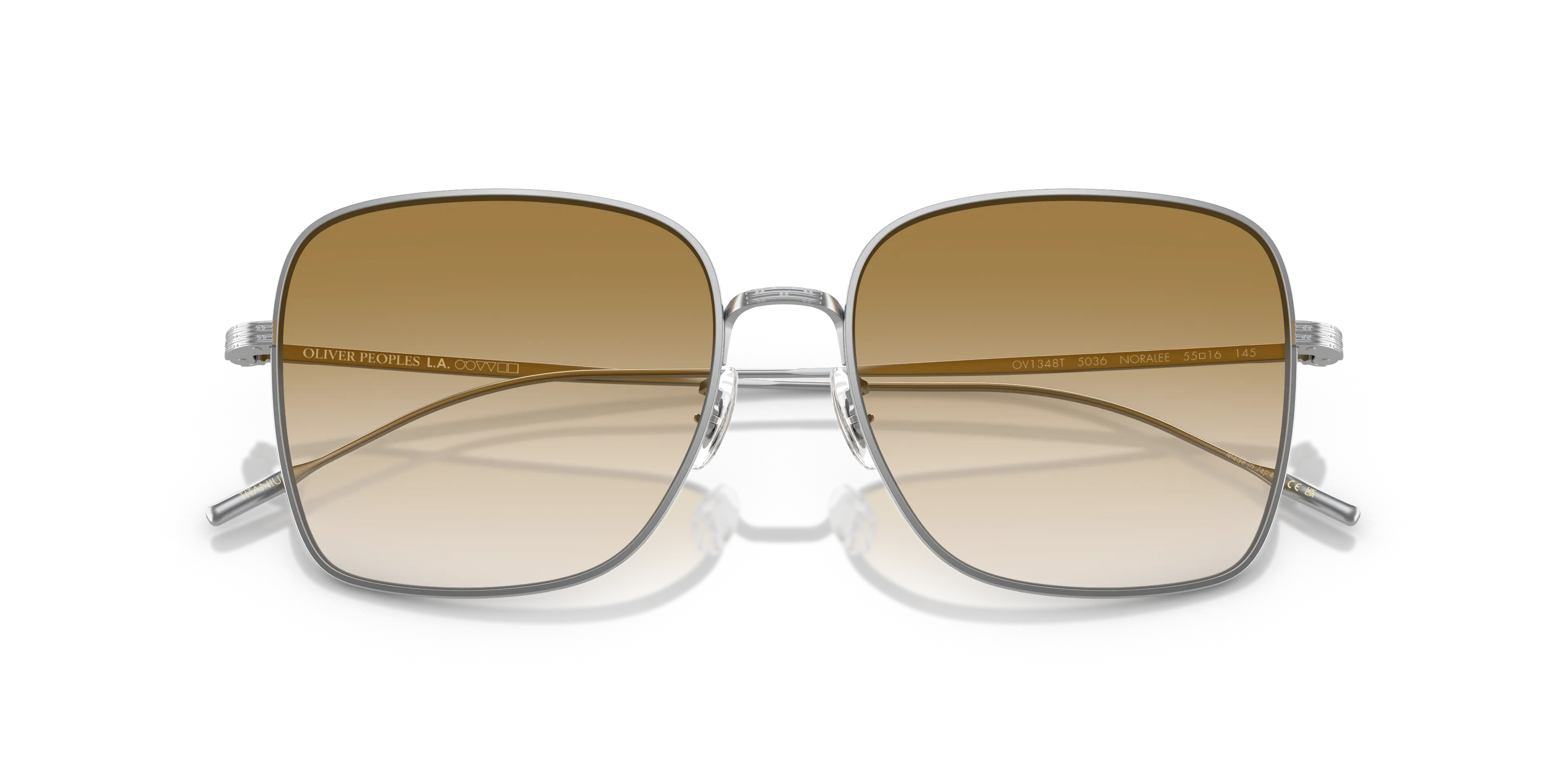 Oliver Peoples OV1348T NORALEE 5036 Montature da vista Titanio Argento Giallo Pillow Normale - immagine 2