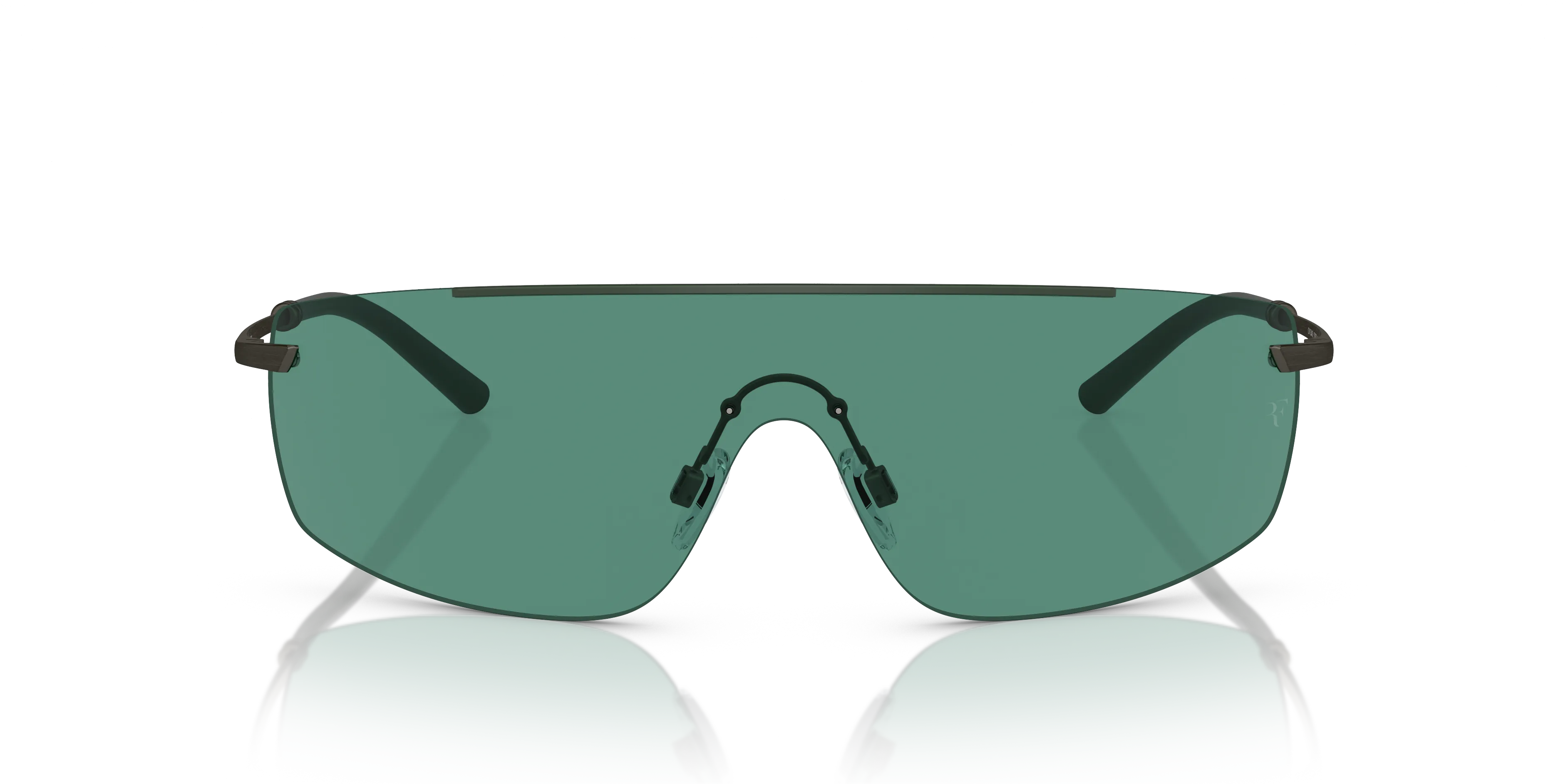 Oliver Peoples OV1344S R-5 533971 Occhiali da sole Metallo Grigio Verde Geometrica Normale - immagine 3