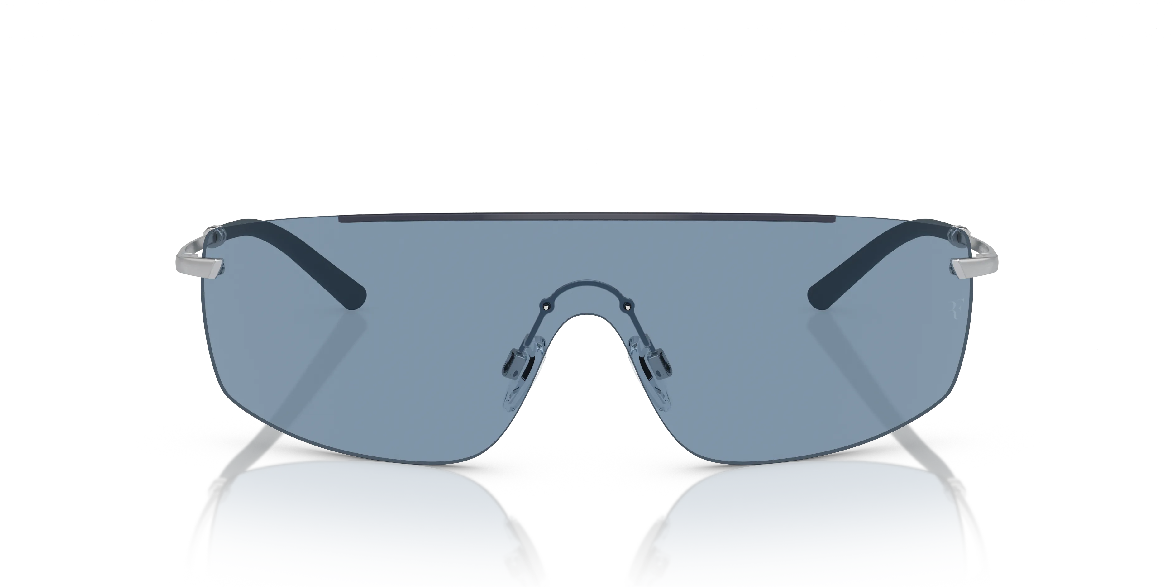 Oliver Peoples OV1344S R-5 506380 Occhiali da sole Metallo Argento Blu Geometrica Normale - immagine 3