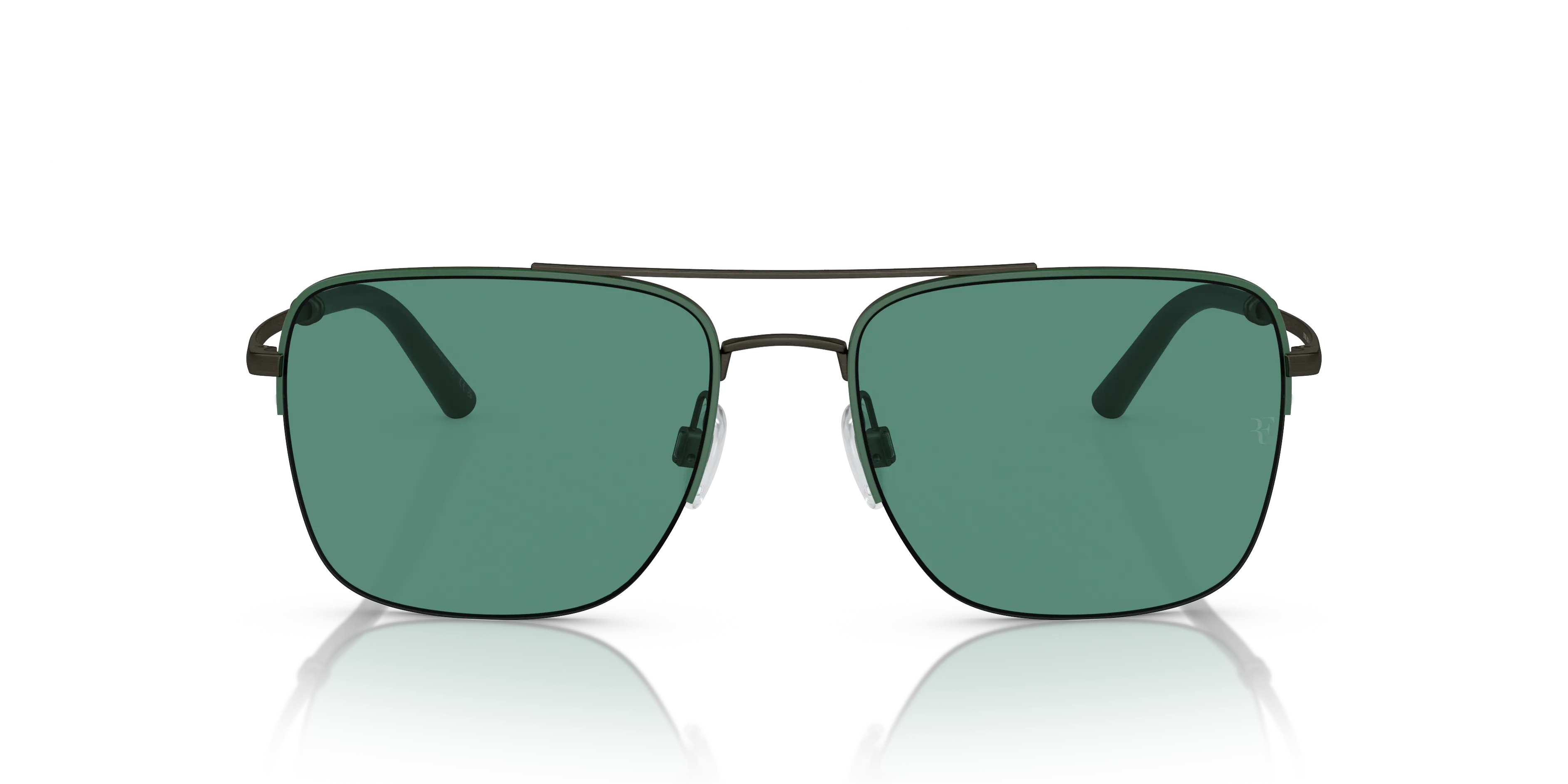 Oliver Peoples OV1343S R-2 533971 Occhiali da sole Metallo Grigio Verde Pilot Normale - immagine 3