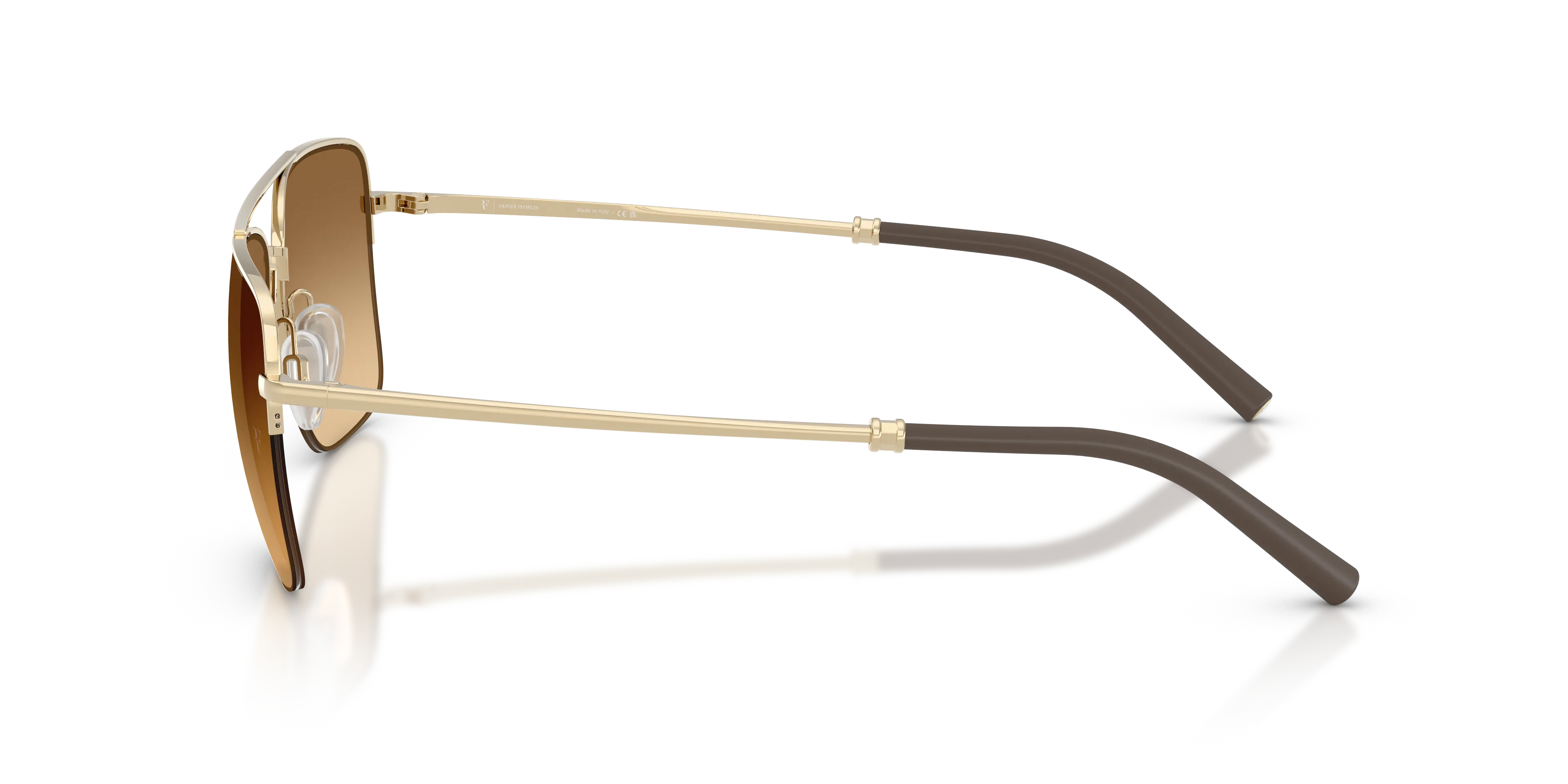 Oliver Peoples OV1343S R-2 503513 Occhiali da sole Metallo Oro Marrone Pilot Fotocromatiche - immagine 4