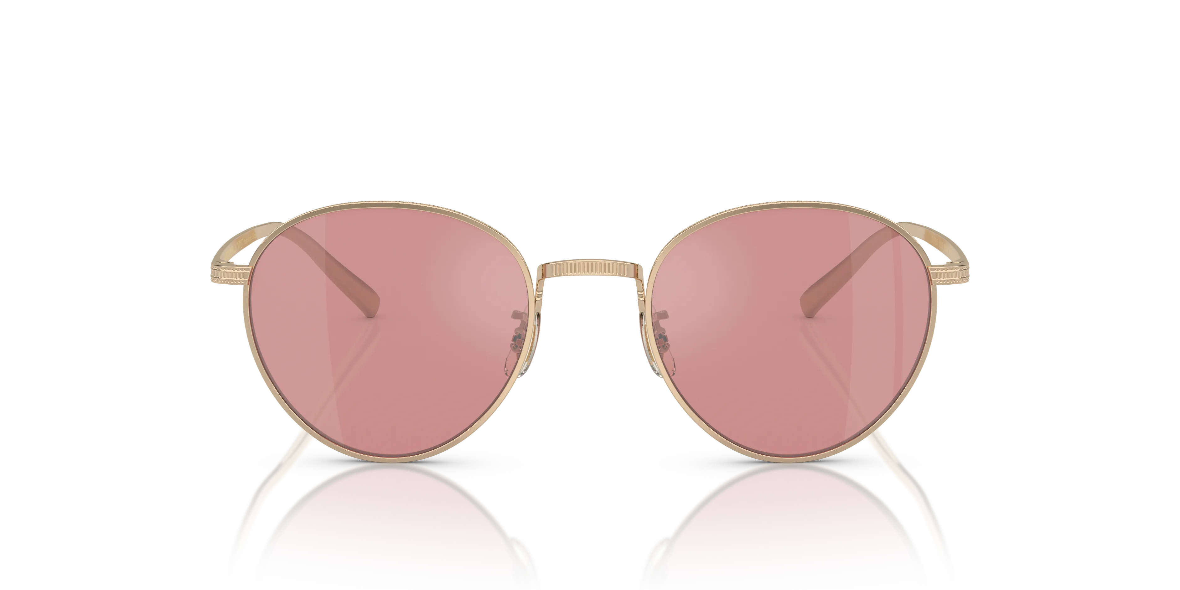 Oliver Peoples OV1336ST RHYDIAN 50353E Occhiali da sole Titanio Oro Viola Pantos Fotocromatiche - immagine 3