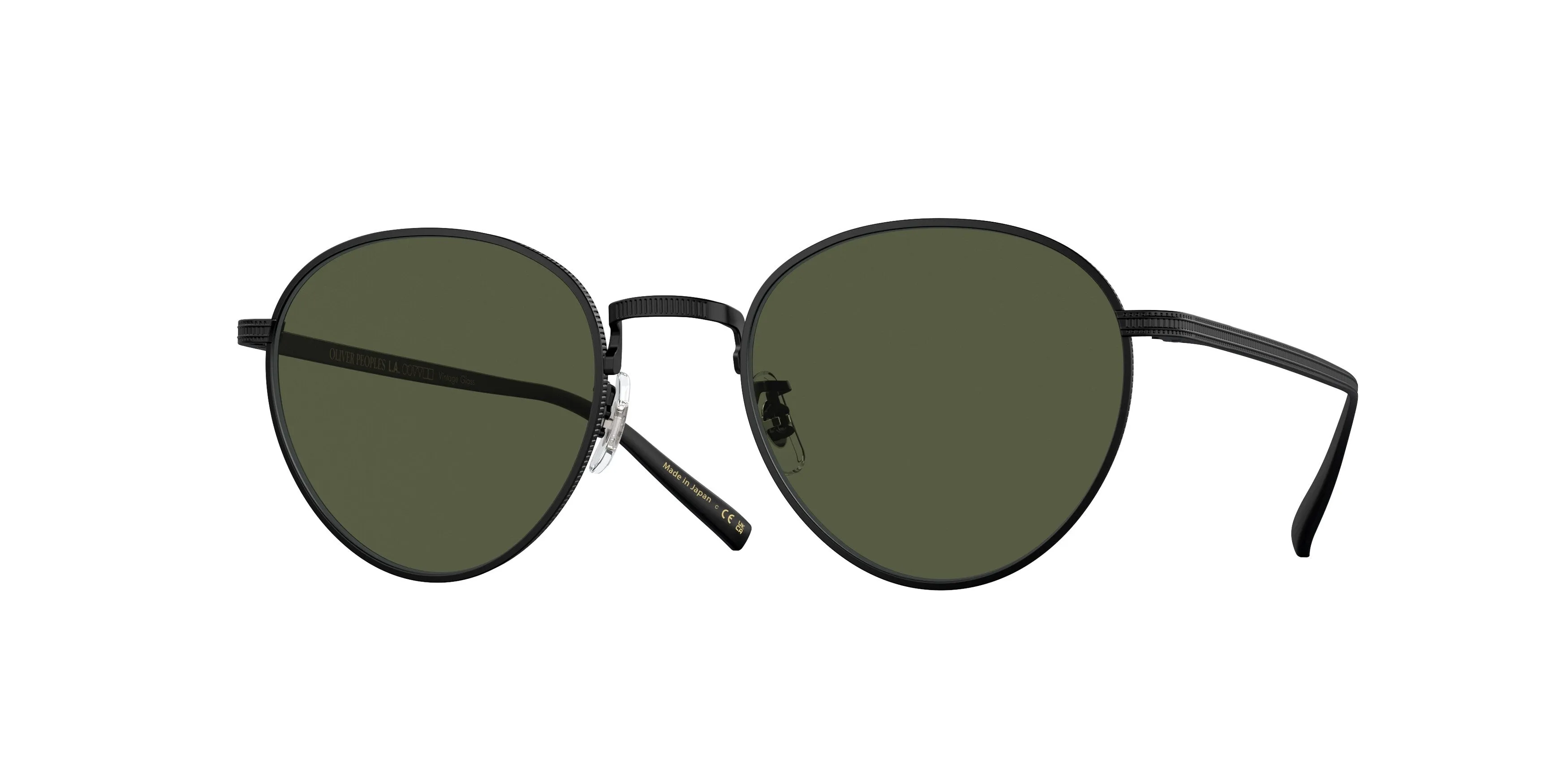 Oliver Peoples OV1336ST RHYDIAN 501752 Occhiali da sole Titanio Nero Verde G15 Pantos Normale - immagine 1