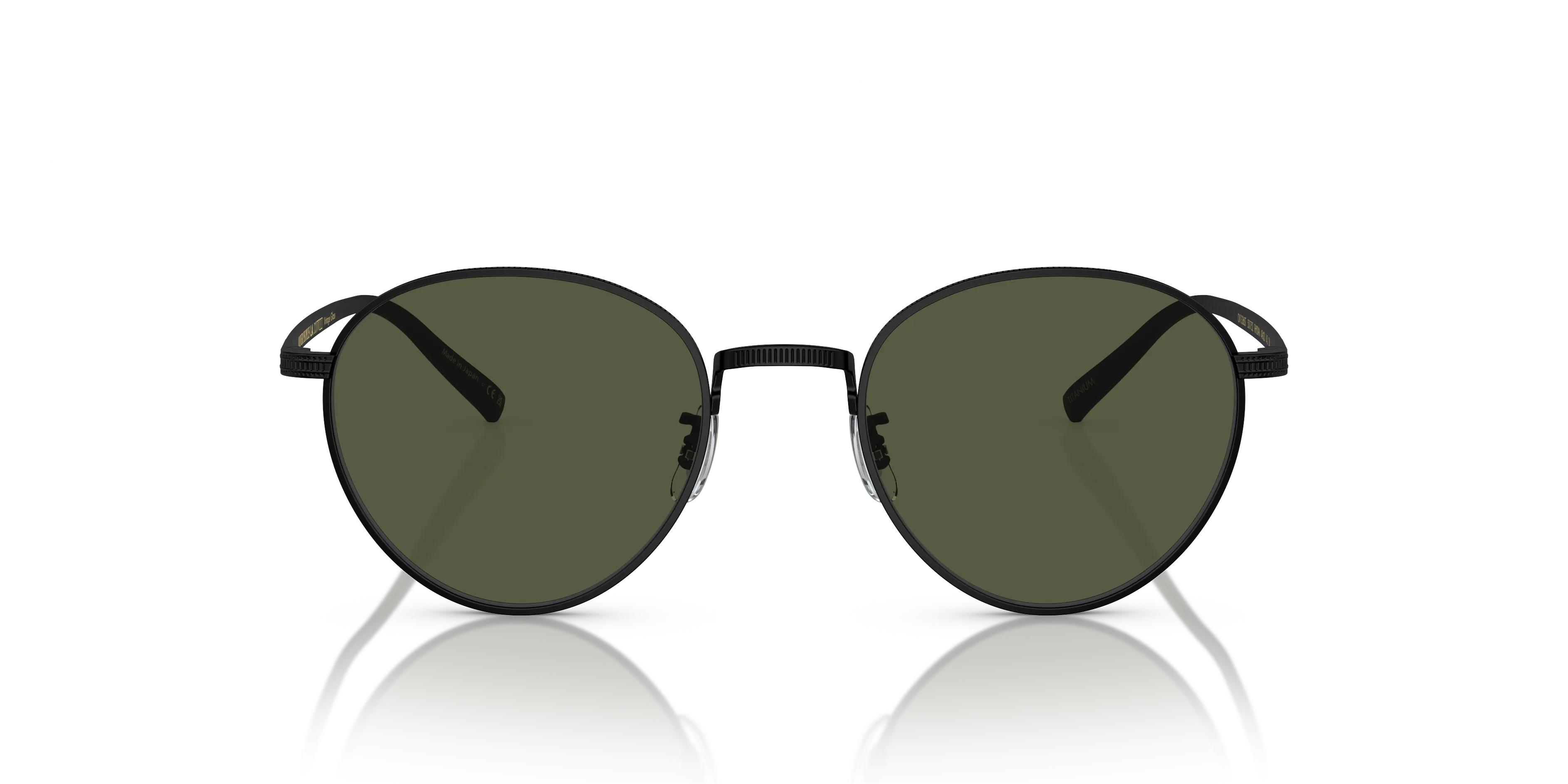 Oliver Peoples OV1336ST RHYDIAN 501752 Occhiali da sole Titanio Nero Verde G15 Pantos Normale - immagine 3