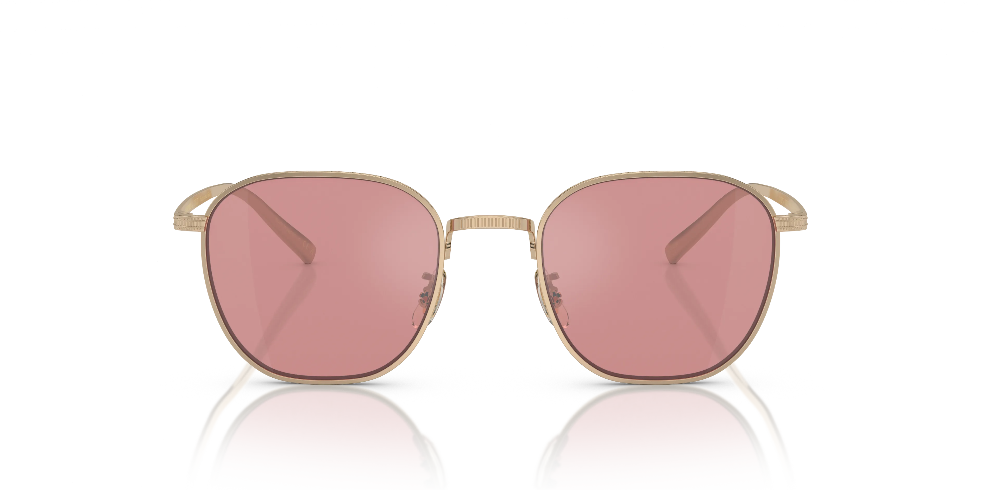 Oliver Peoples OV1329ST RYNN 50353E Occhiali da sole Titanio Oro Viola Squadrata Fotocromatiche - immagine 3