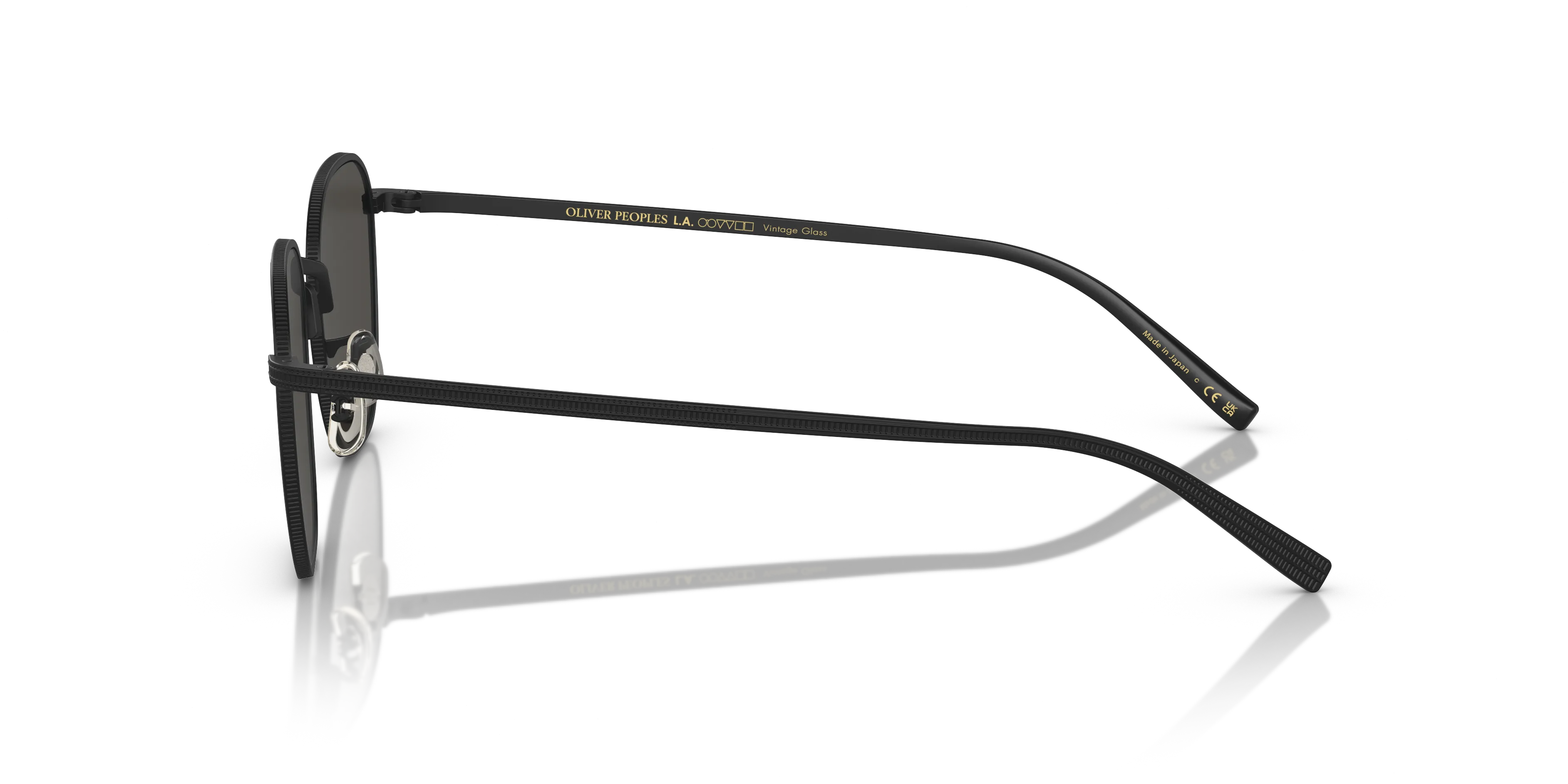 Oliver Peoples OV1329ST RYNN 501739 Occhiali da sole Titanio Nero Grigio Squadrata Normale - immagine 4