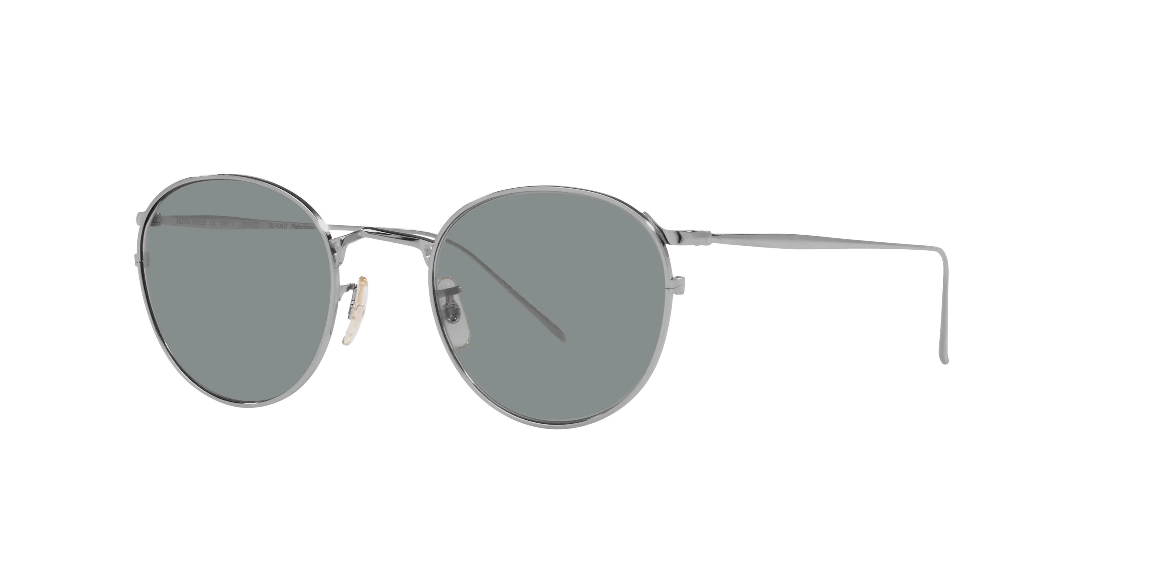 Oliver Peoples OV1311ST G. PONTI-4 5036R5 Occhiali da sole Titanio Argento Blu Pantos Fotocromatiche - immagine 1