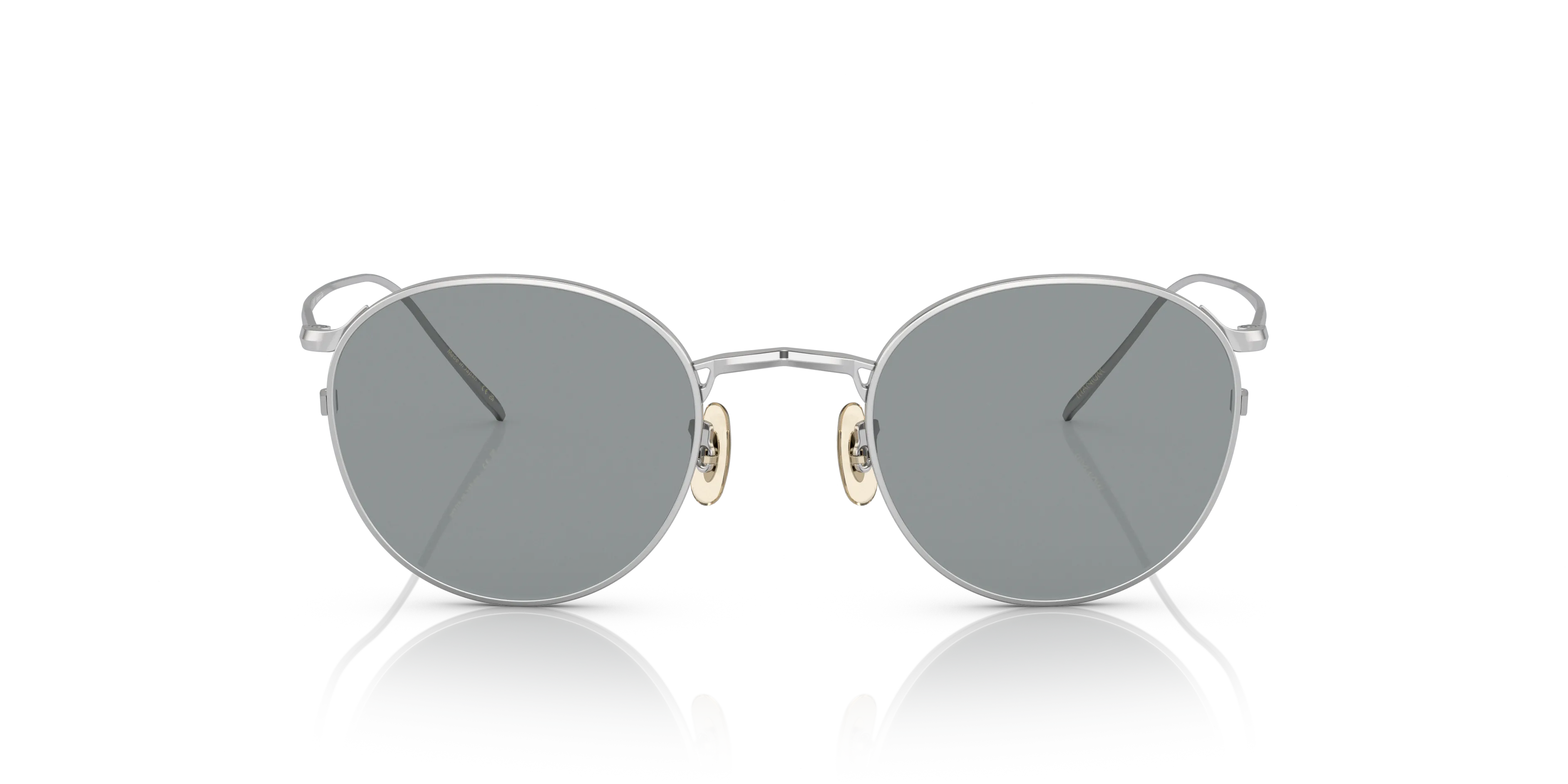 Oliver Peoples OV1311ST G. PONTI-4 5036R5 Occhiali da sole Titanio Argento Blu Pantos Fotocromatiche - immagine 3