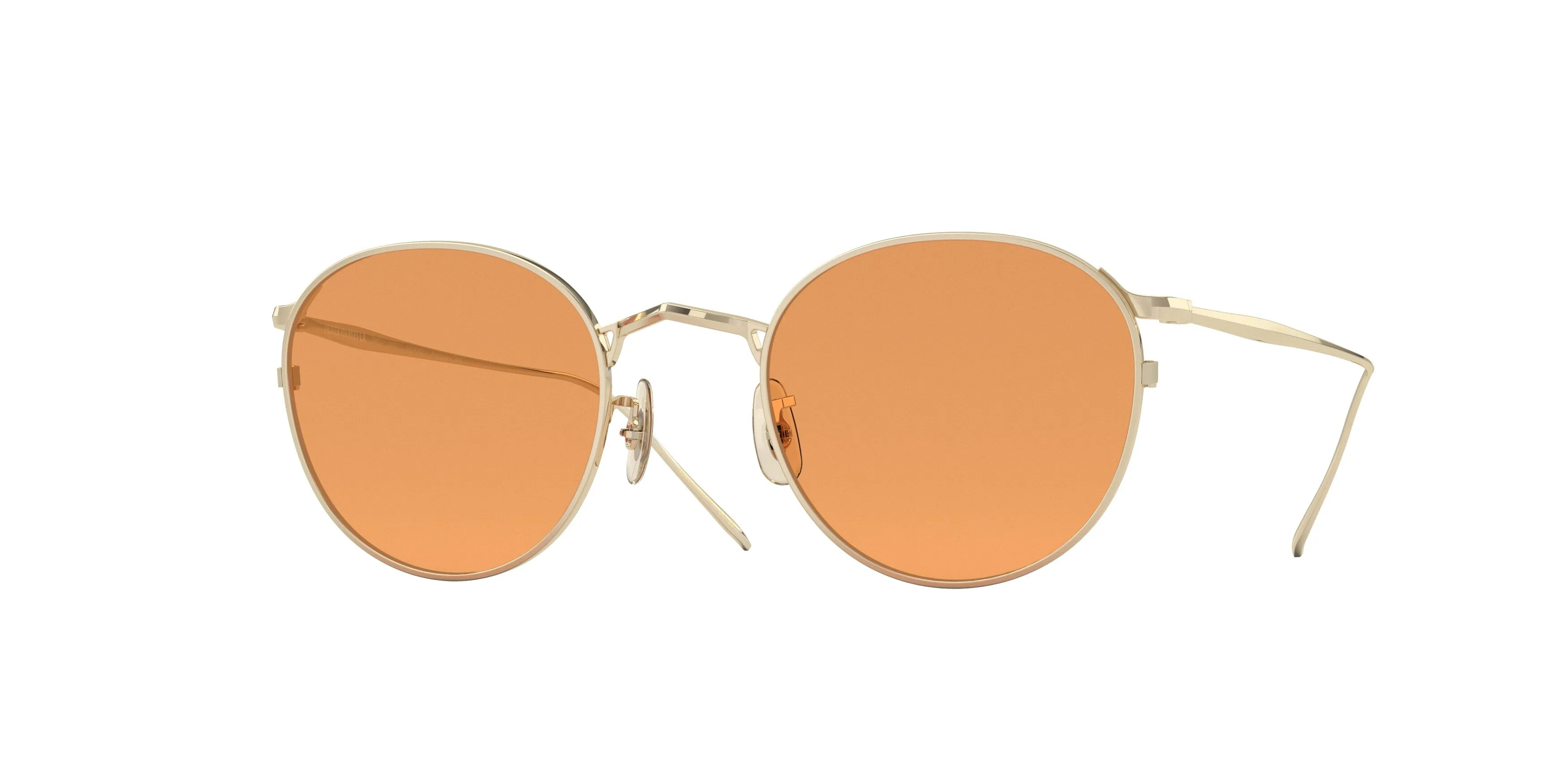 Oliver Peoples OV1311ST G. PONTI-4 5035V9 Occhiali da sole Titanio Oro Arancione Pantos Fotocromatiche - immagine 1