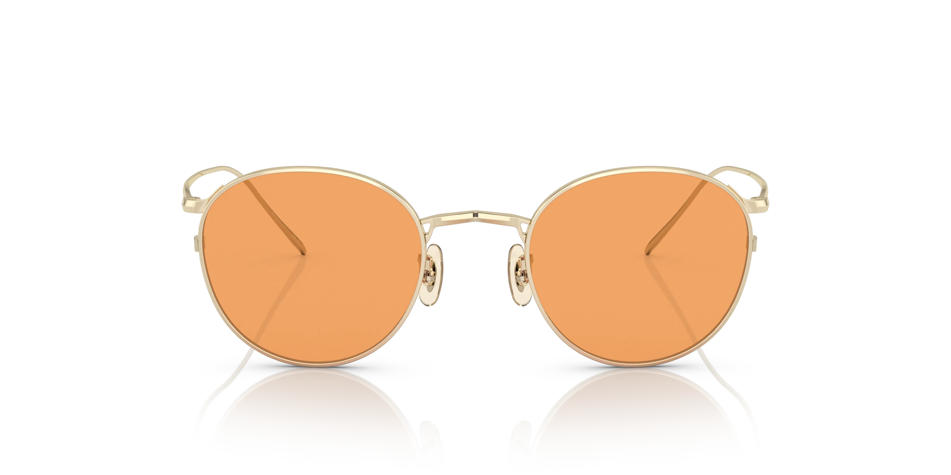 Oliver Peoples OV1311ST G. PONTI-4 5035V9 Occhiali da sole Titanio Oro Arancione Pantos Fotocromatiche - immagine 3