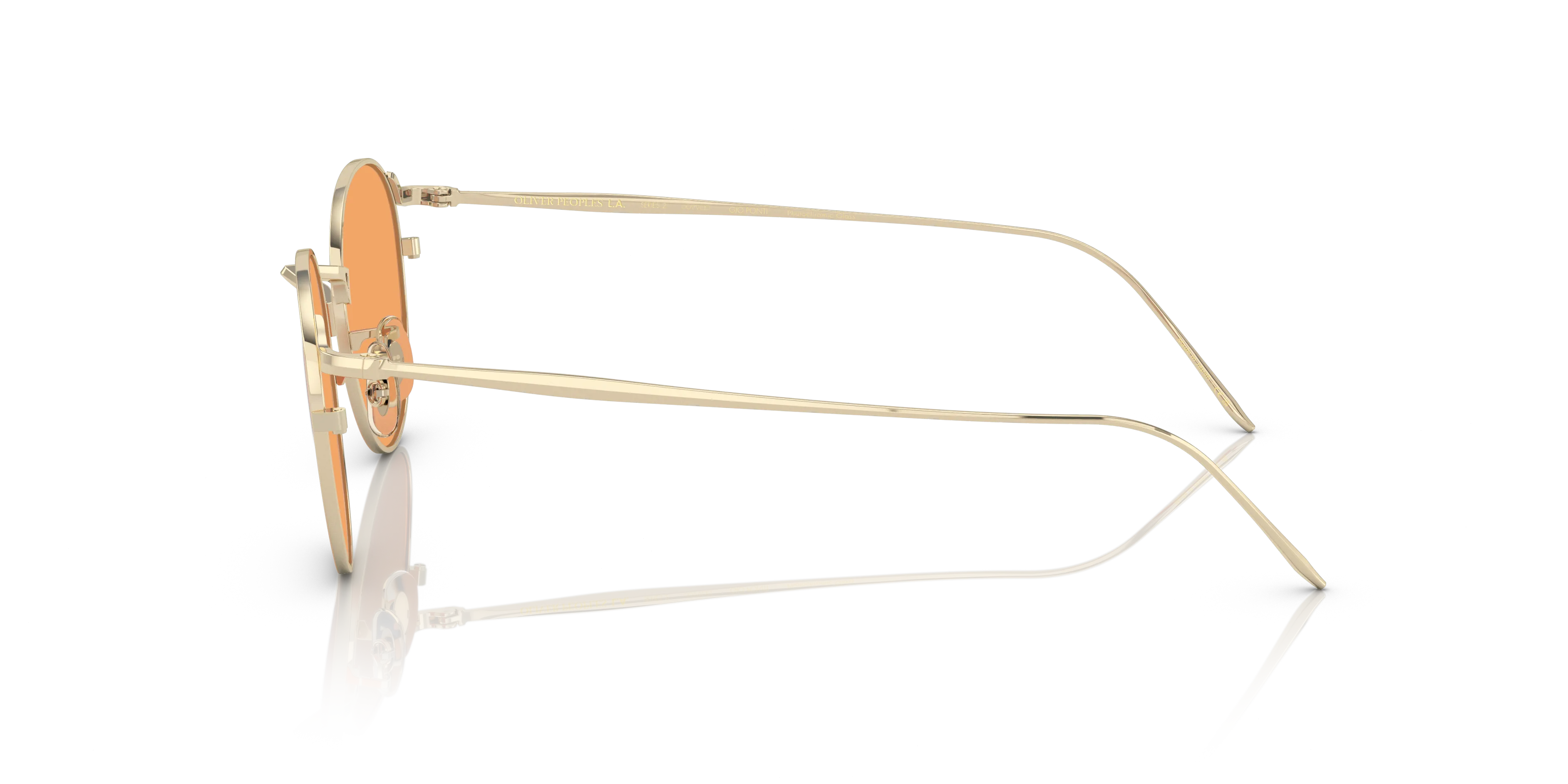 Oliver Peoples OV1311ST G. PONTI-4 5035V9 Occhiali da sole Titanio Oro Arancione Pantos Fotocromatiche - immagine 4
