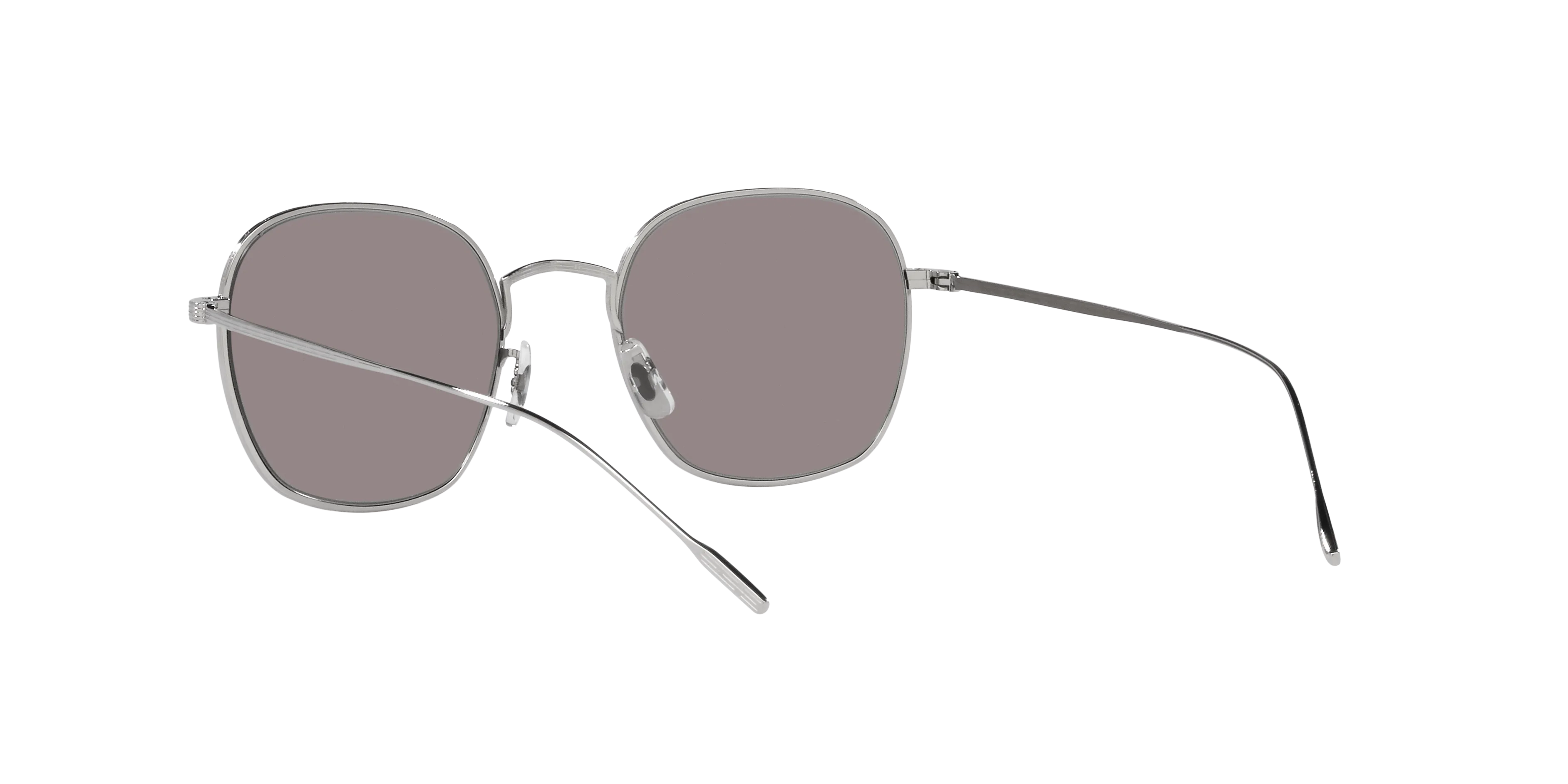 Oliver Peoples OV1307ST ADES 50365D Occhiali da sole Titanio Argento Marrone Squadrata Fotocromatiche - immagine 4