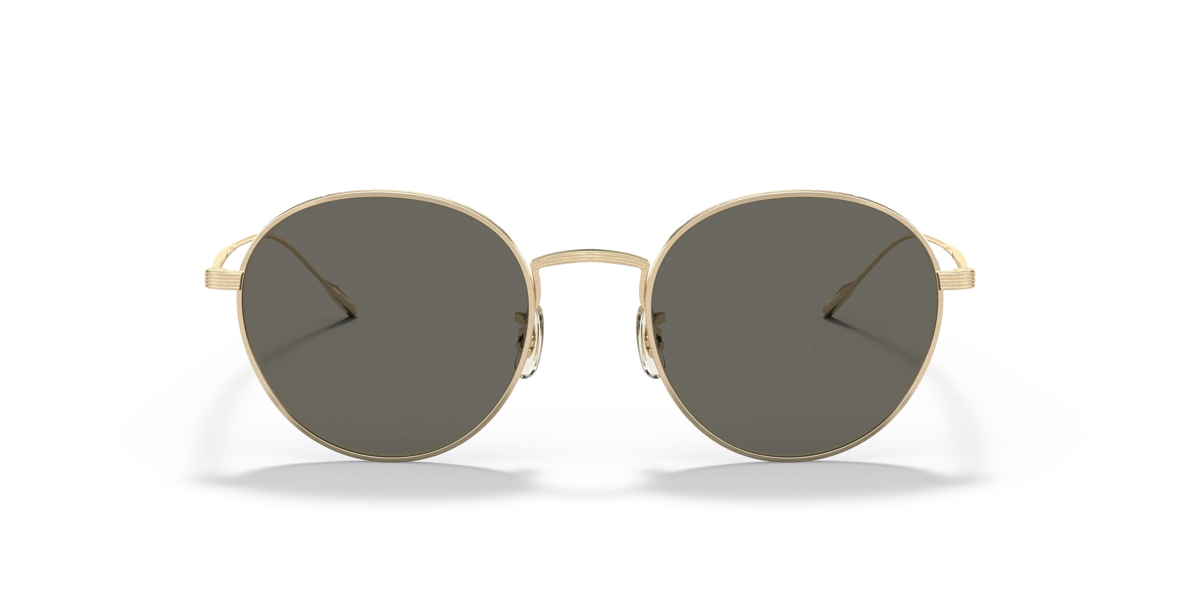 Oliver Peoples OV1306ST ALTAIR 5311R5 Occhiali da sole Titanio Oro Grigio Pantos Normale - immagine 3