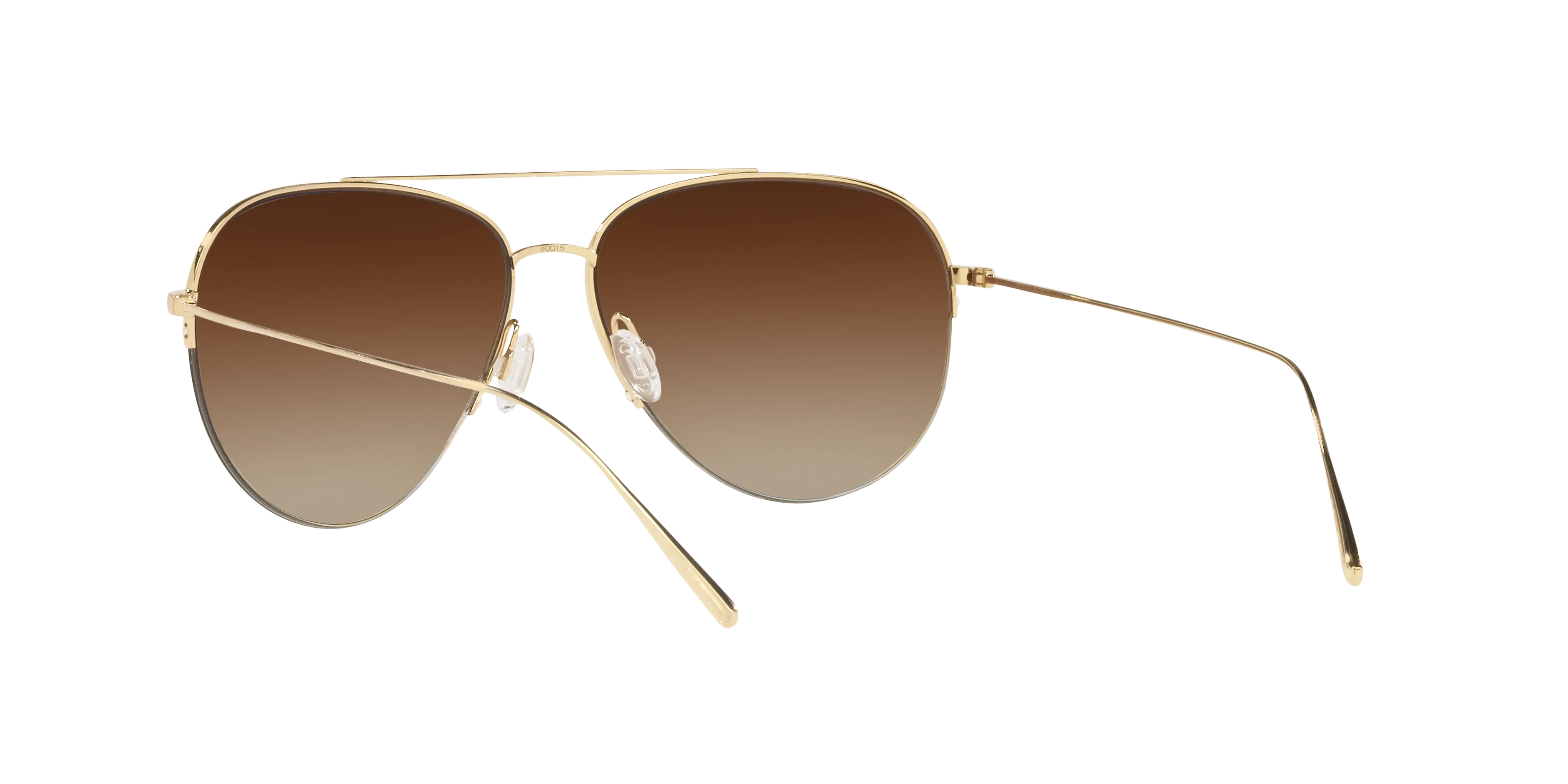 Oliver Peoples OV1303ST CLEAMONS 5292Q1 Occhiali da sole Titanio Oro Marrone Pilot Normale - immagine 4
