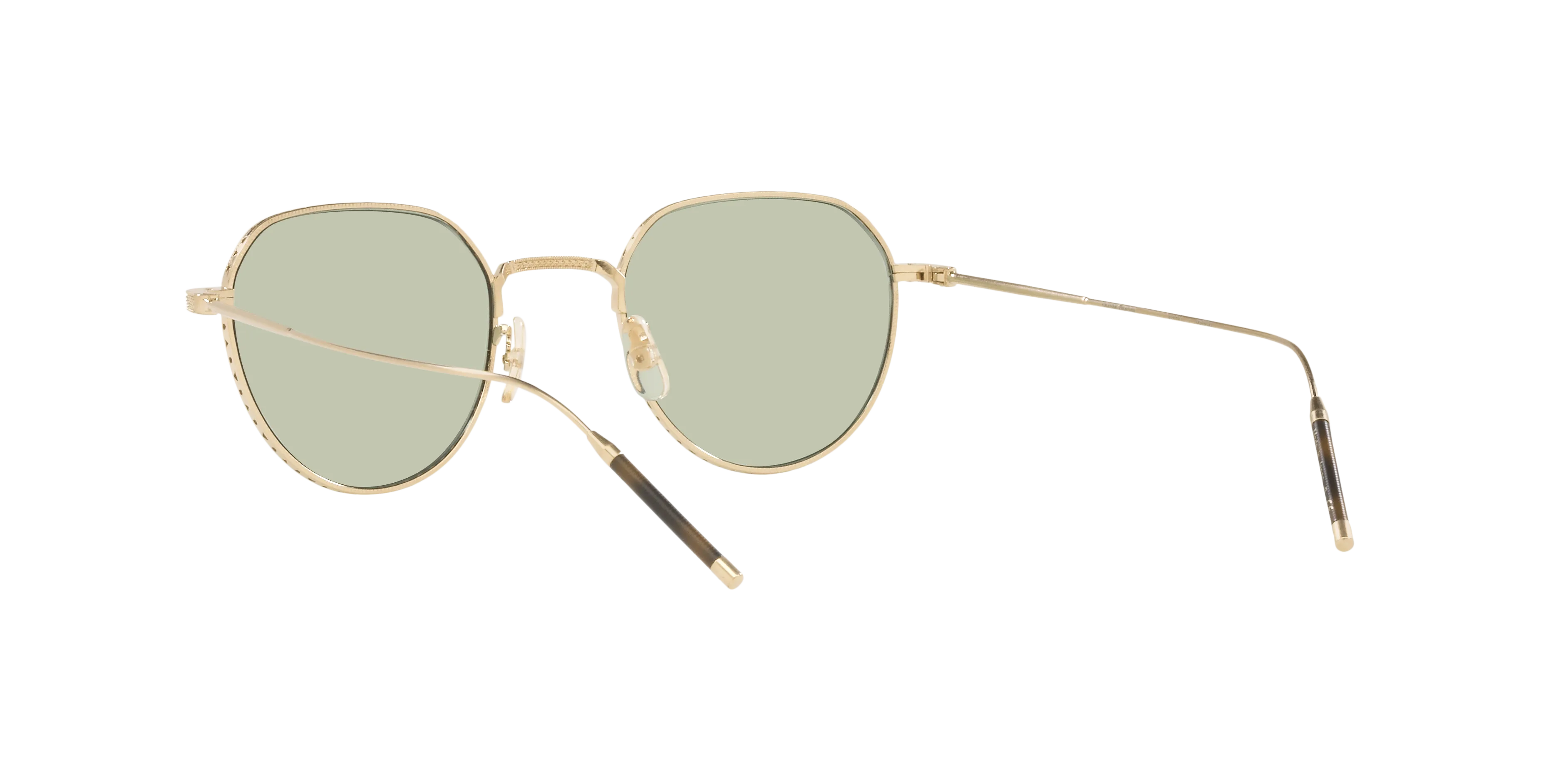 Oliver Peoples OV1298T TK-4 5311 Montature da vista Titanio Oro Verde Pantos Normale - immagine 4
